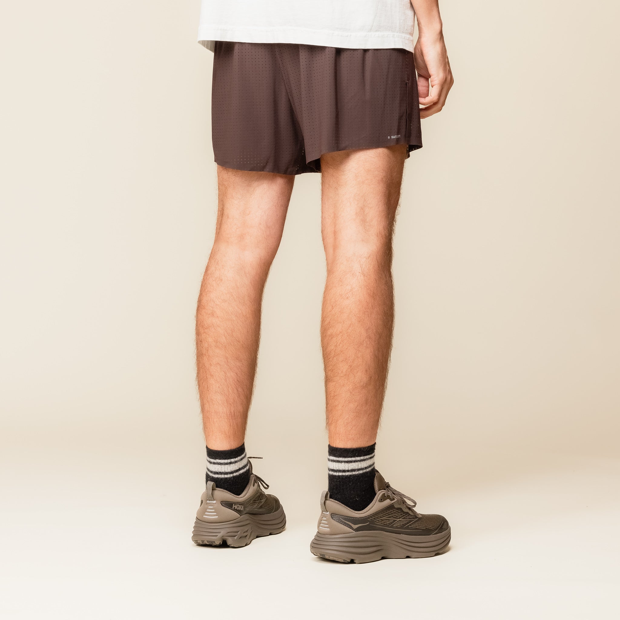 Satisfy Running - Space-O™ 5” Shorts - Deep Mahogany