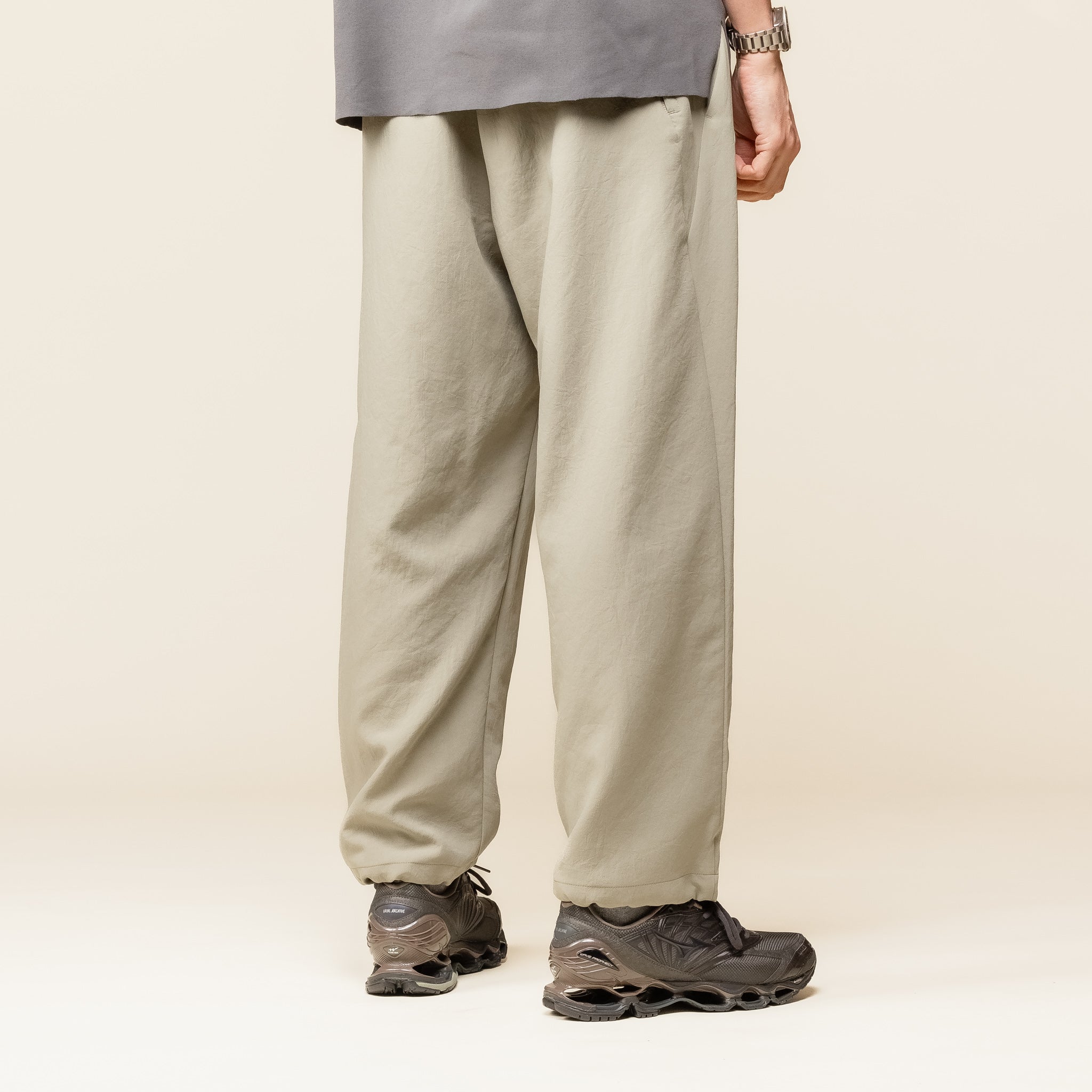 Goldwin - Wide Ankle Easy Pants - Earth Olive GL73181 "Goldwin Official Website"