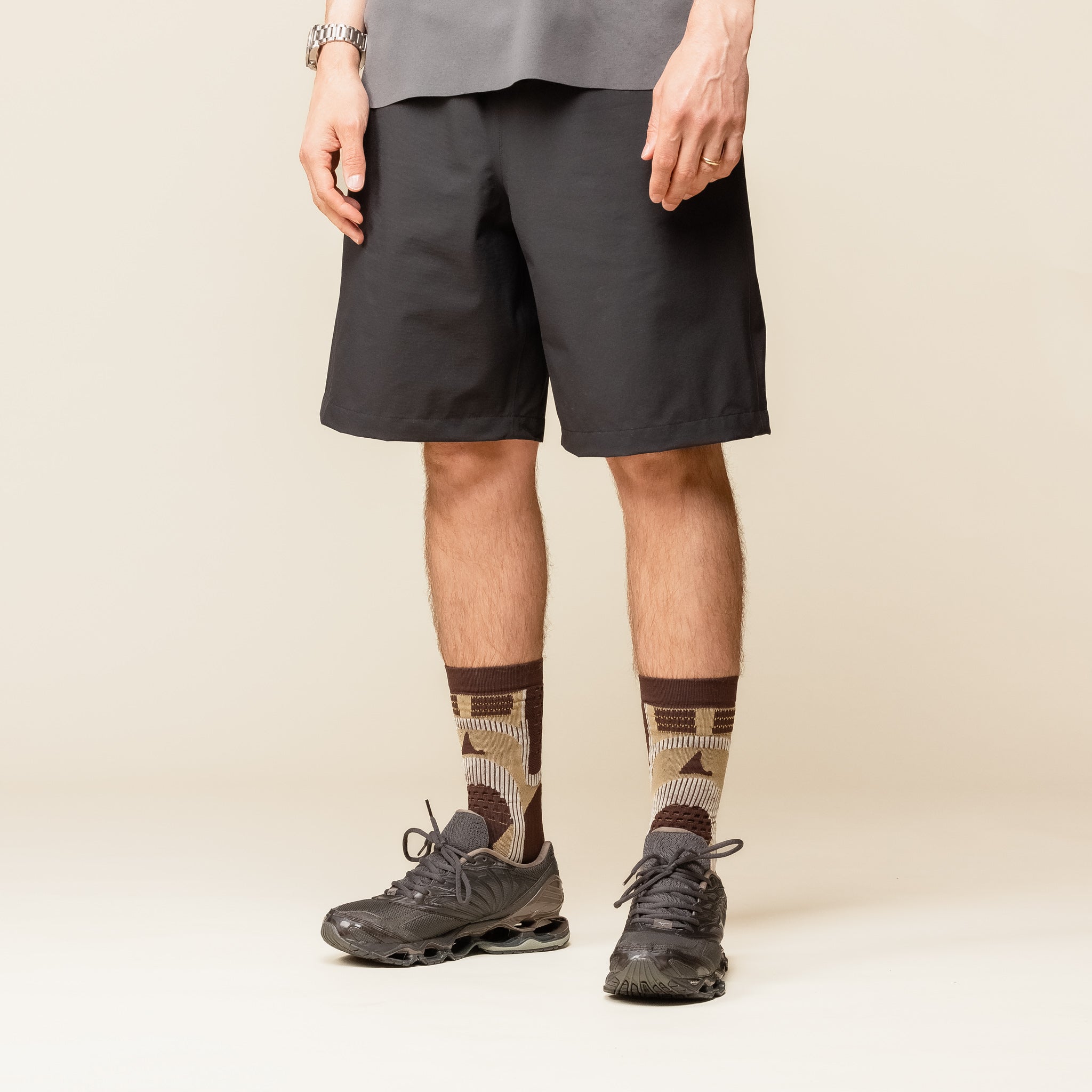 GL74191 Goldwin - PERTEX® Shield Air Easy Shorts - Black "Goldwin Official Website"