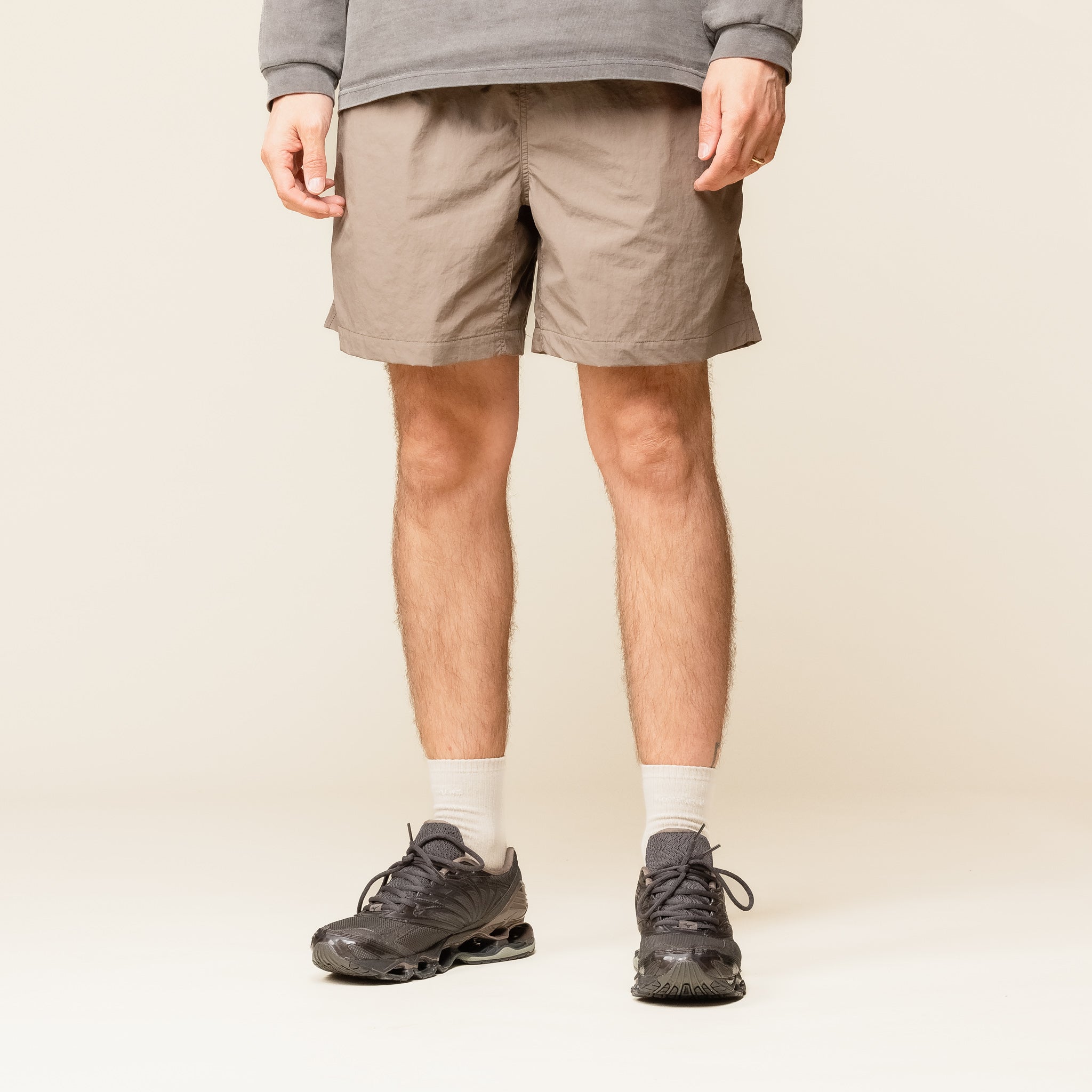 Goldwin - Wind Light Easy Shorts - Desert Taupe  "Goldwin official website" GL74192