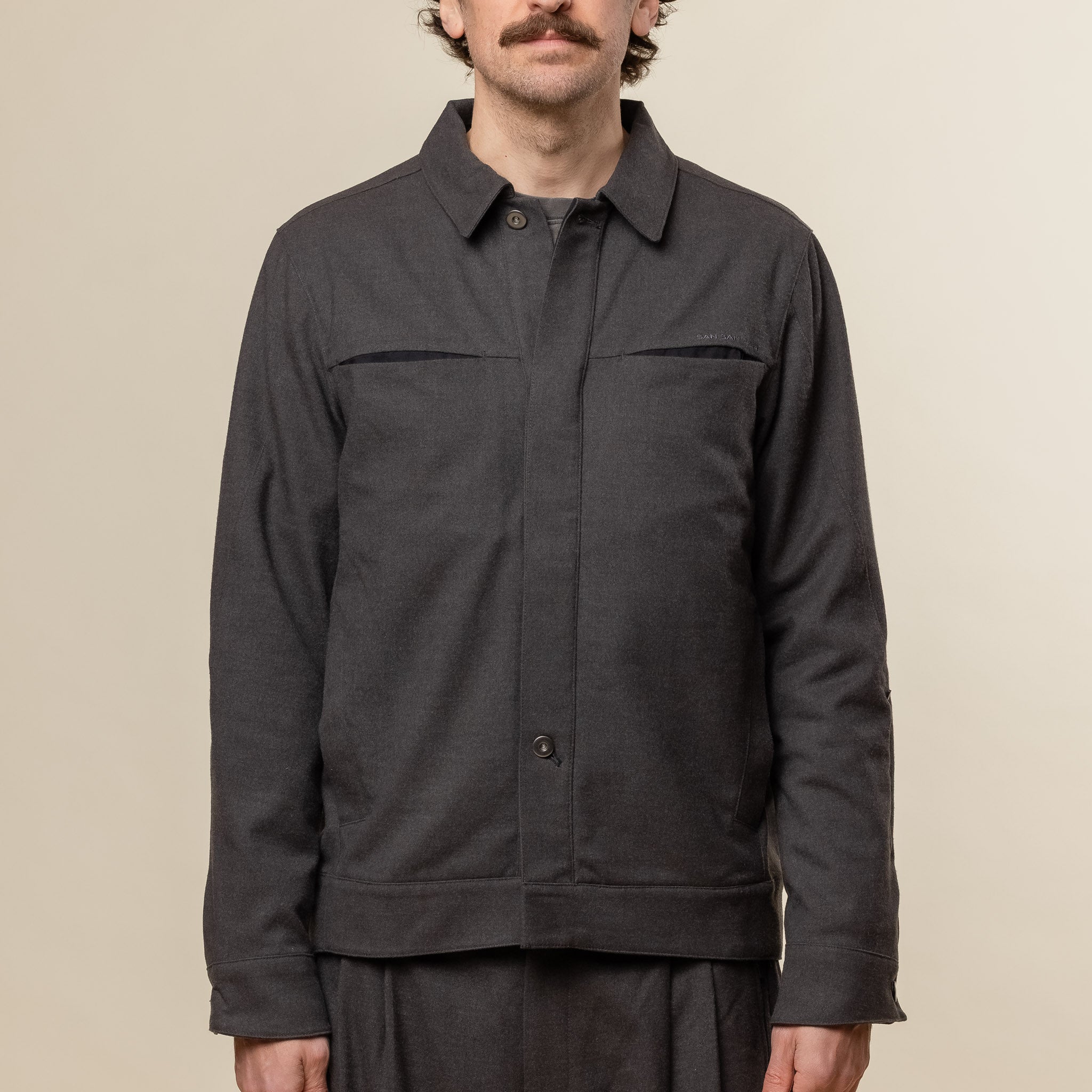 San San Gear - Trucker Jacket - Charcoal