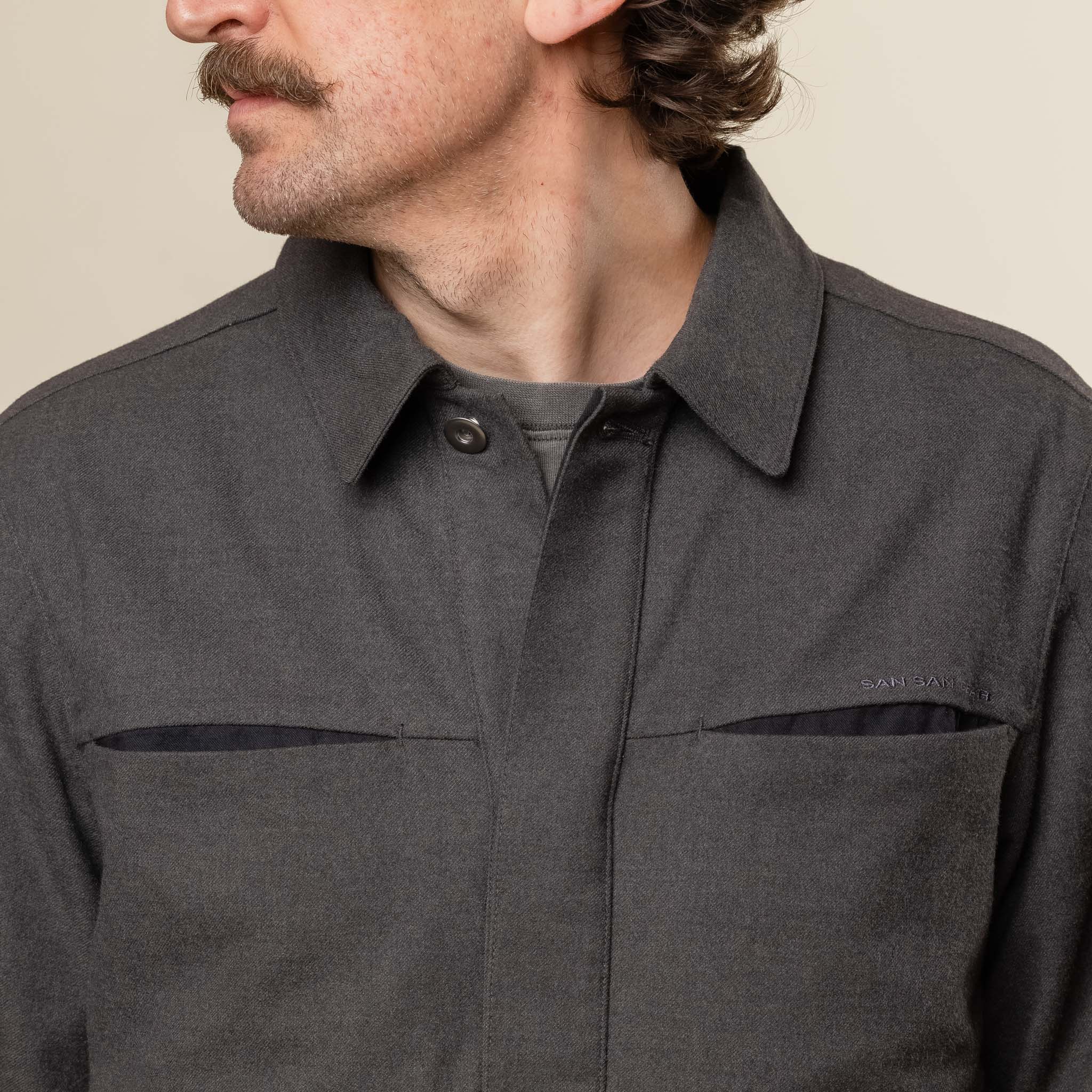 San San Gear - Trucker Jacket - Charcoal