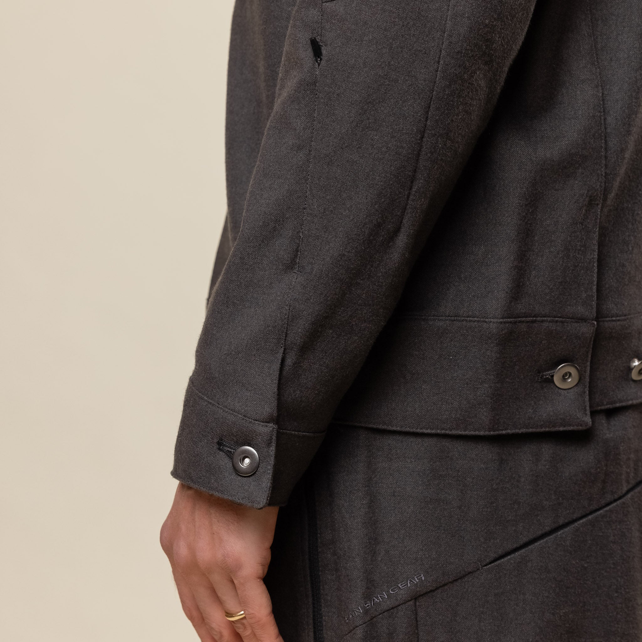 San San Gear - Trucker Jacket - Charcoal