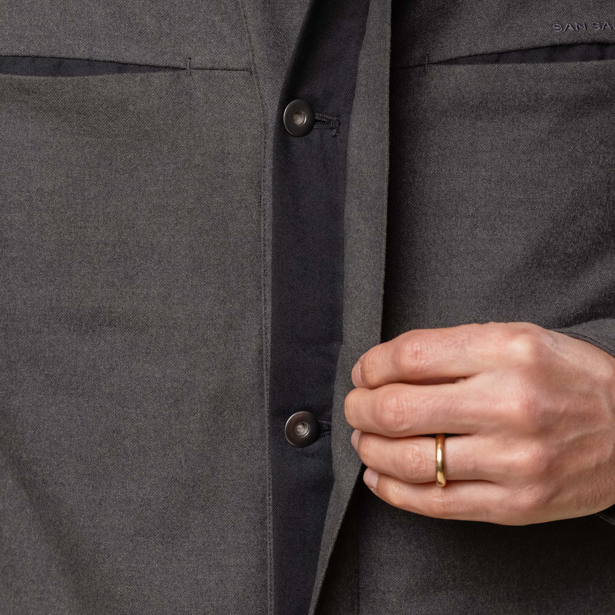 San San Gear - Trucker Jacket - Charcoal