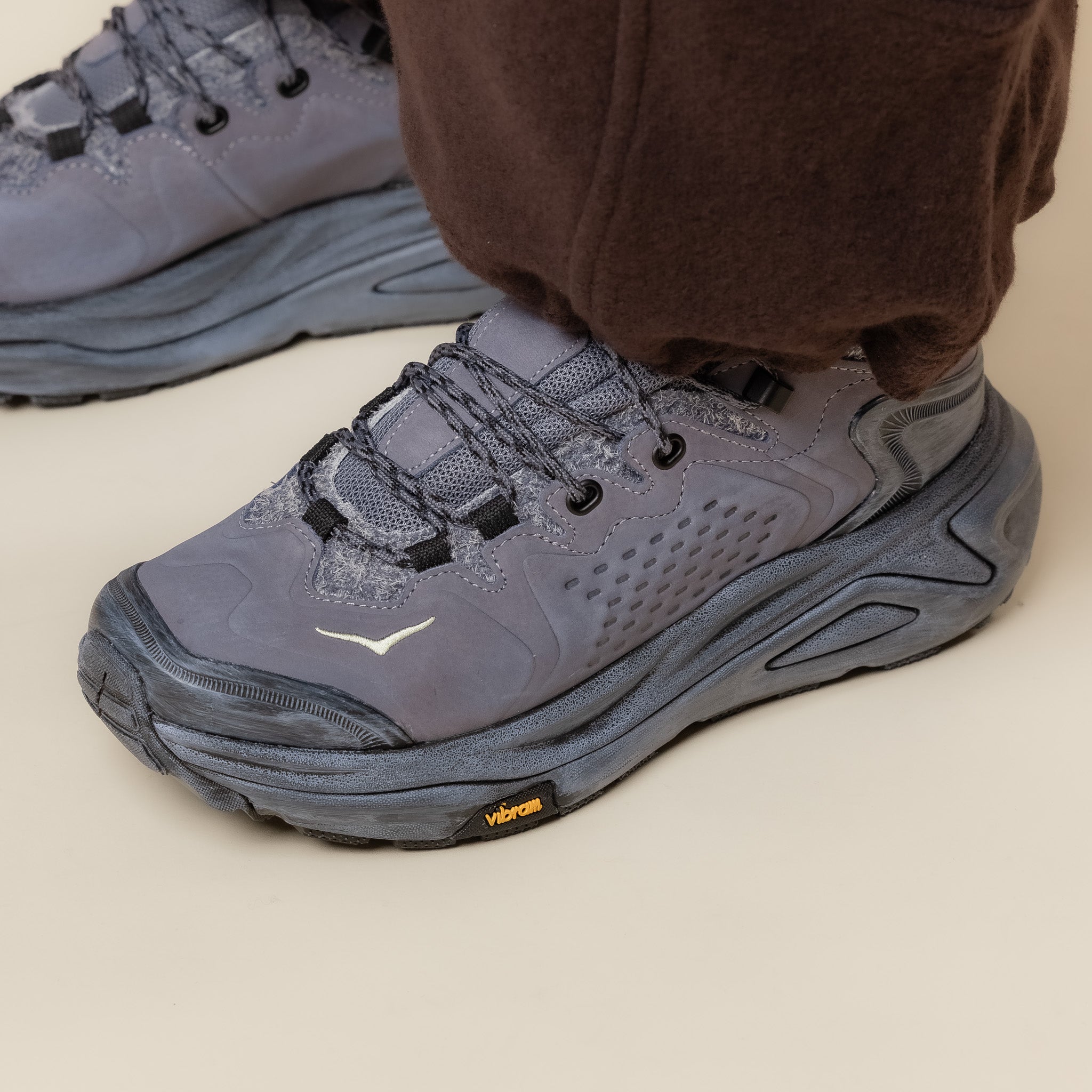 HOKA - Kaha 3 GORE-TEX Hiking Boots - Grey Skies / Lilac Hydrangea