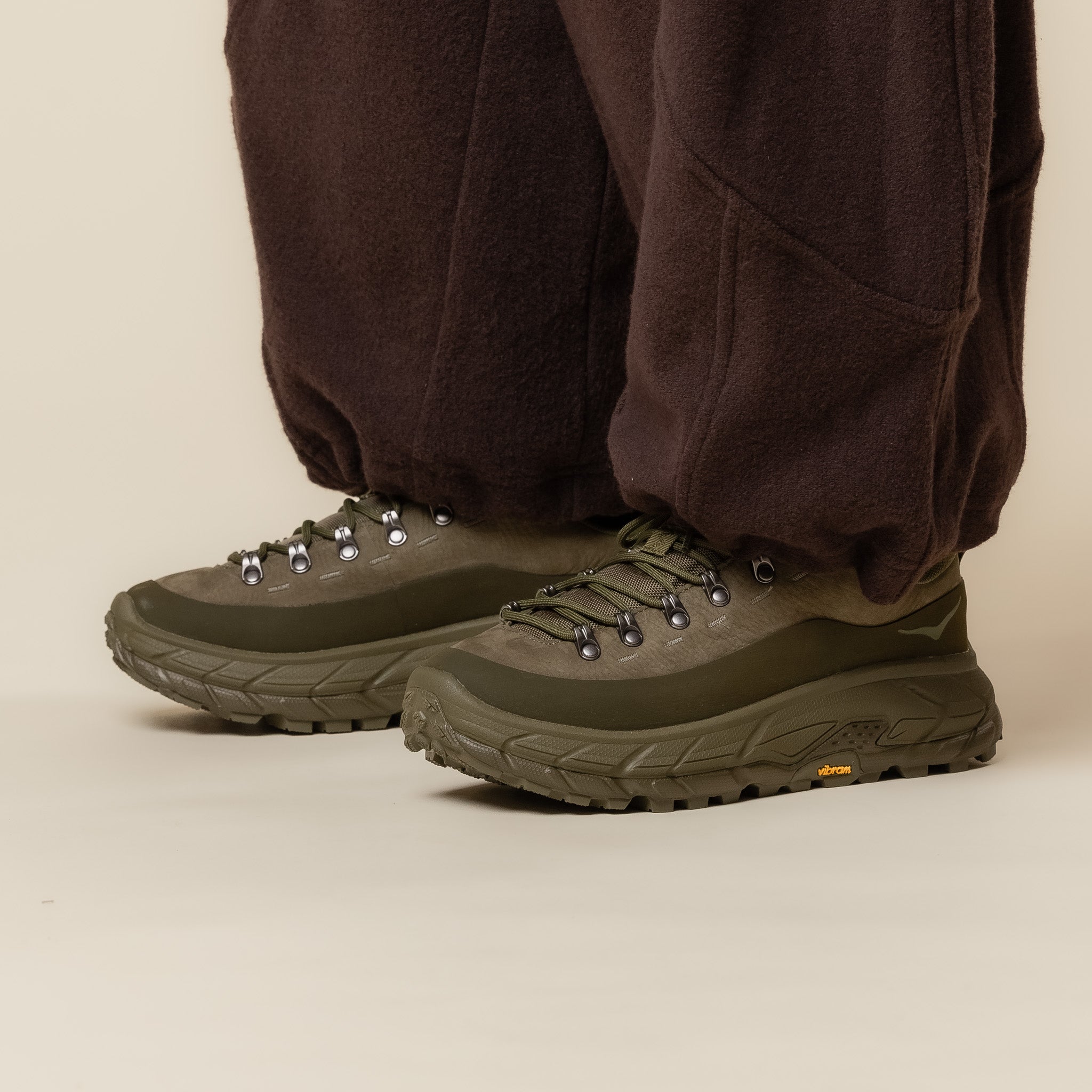 HOKA - Tor Summit Hiking Shoe - Moss Green / Spruce Green