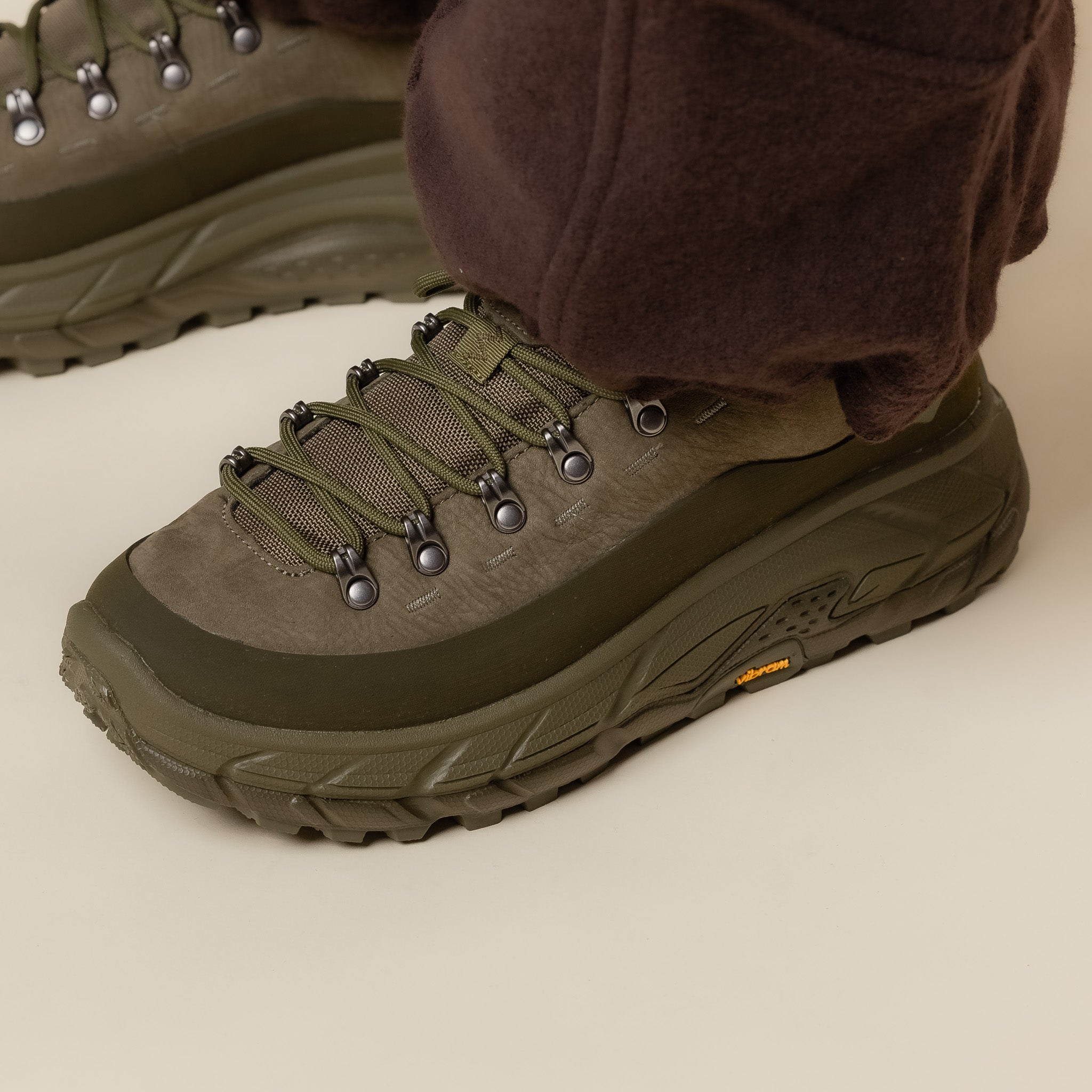 HOKA - Tor Summit Hiking Shoe - Moss Green / Spruce Green