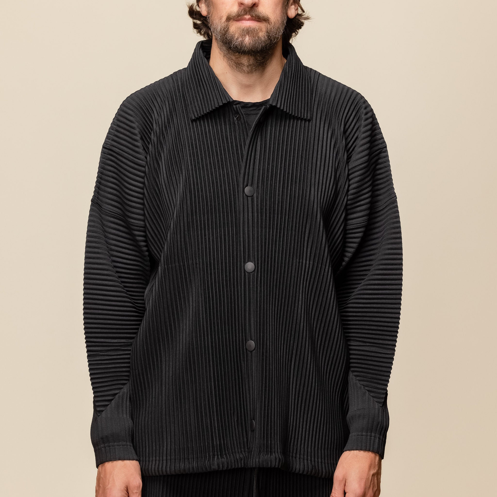 Homme Plissé Issey Miyake - Coach Jacket - Black