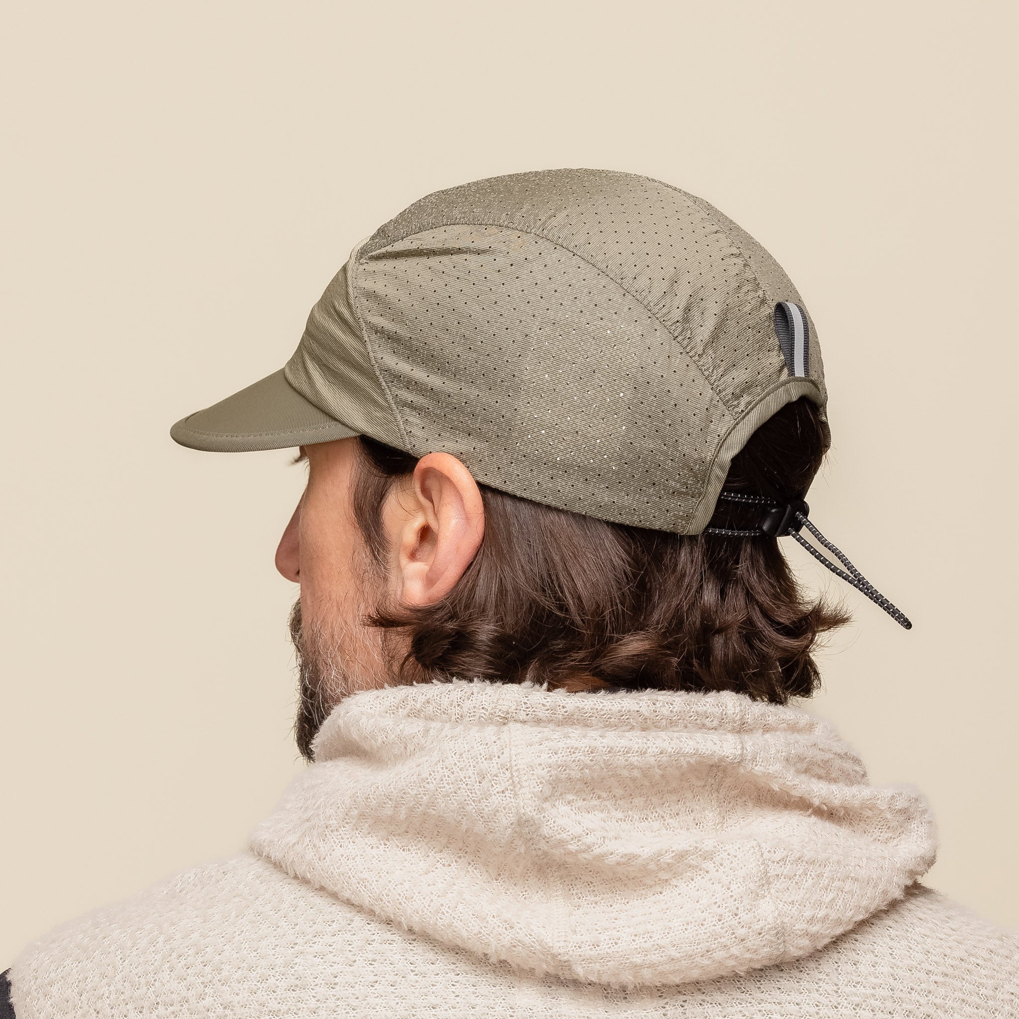 CAYL "Climb As You Love" - Reflect 5 Panel Cap - Sand Brown