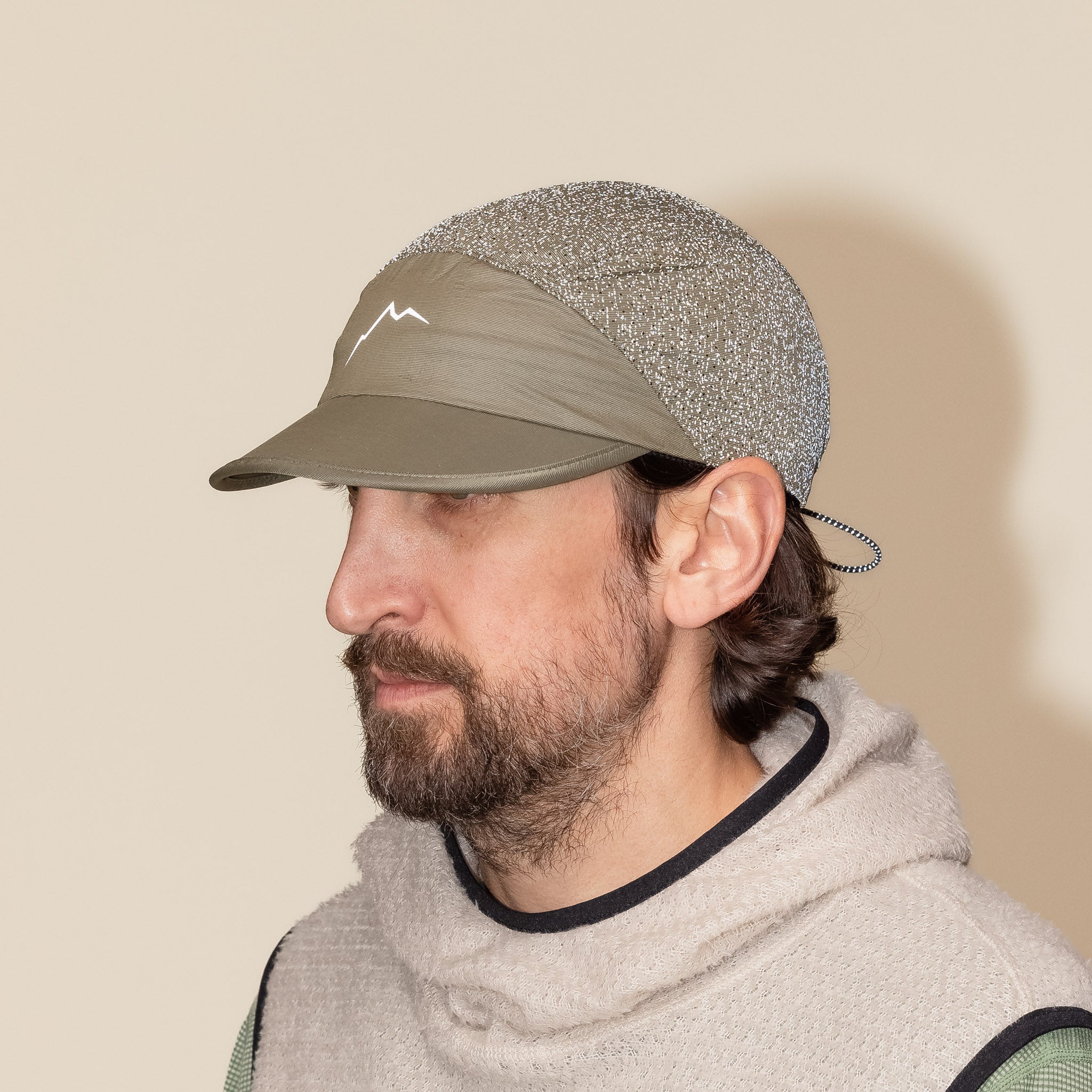 CAYL "Climb As You Love" - Reflect 5 Panel Cap - Sand Brown