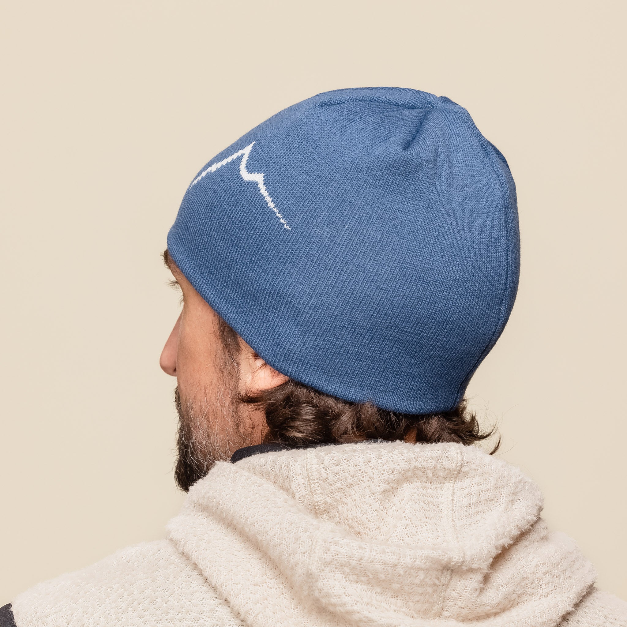 CAYL "Climb As You Love" - Acrylic Logo Beanie Short - Blue