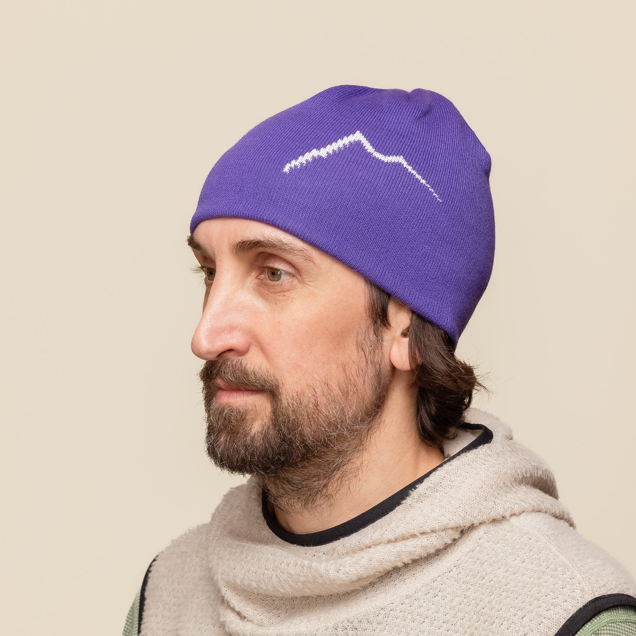 CAYL "Climb As You Love" - Acrylic Logo Beanie Short - Violet