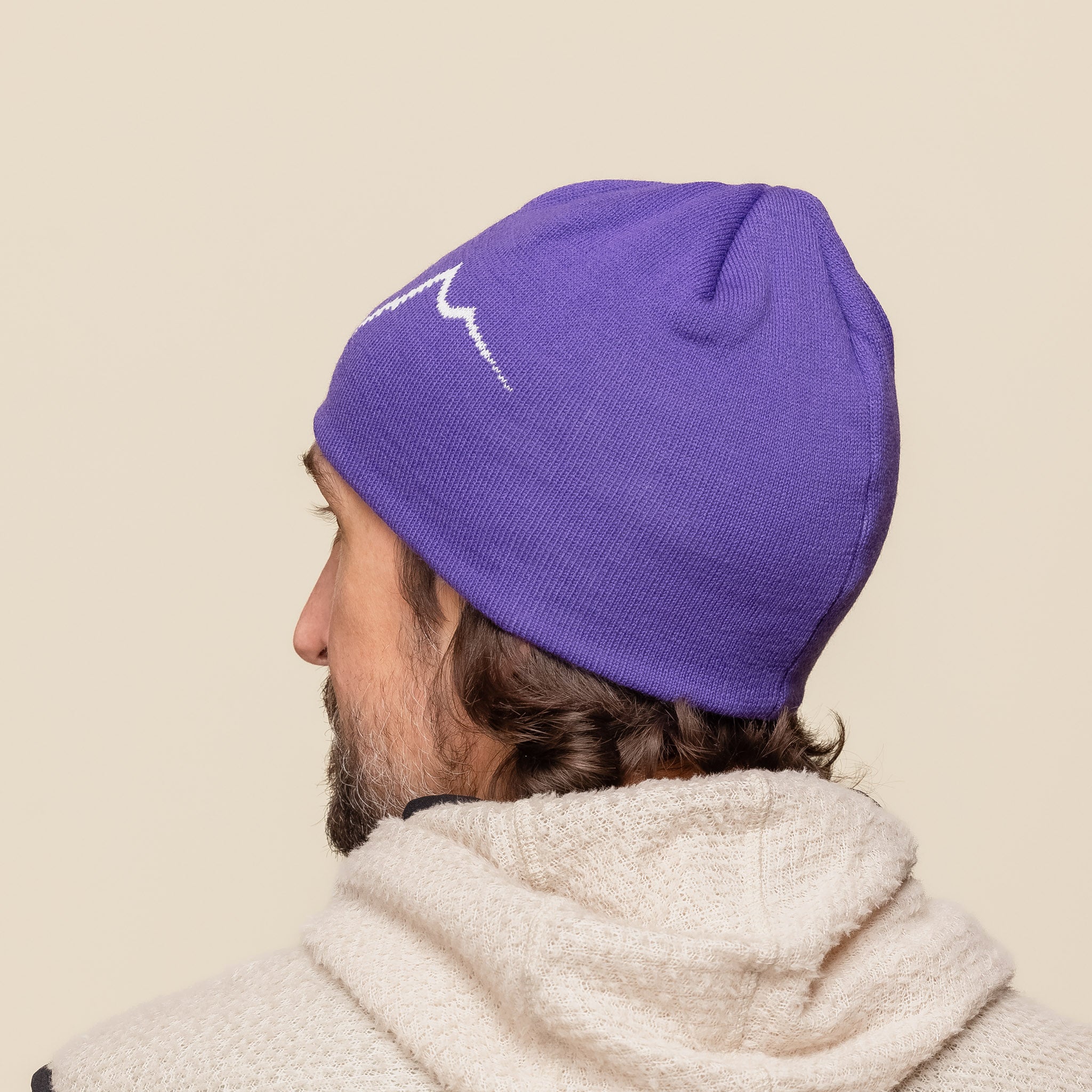 CAYL "Climb As You Love" - Acrylic Logo Beanie Short - Violet