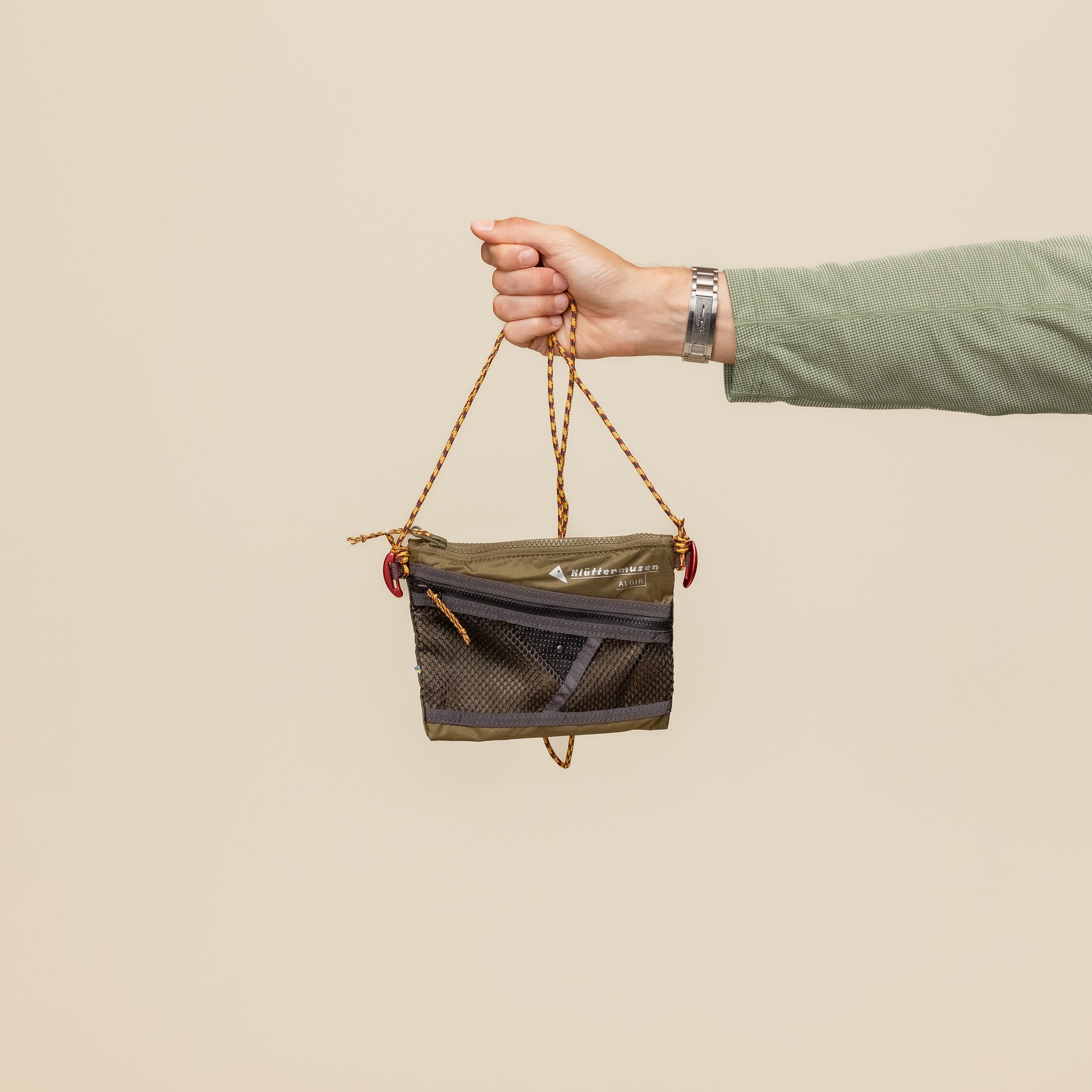 Klättermusen - Algir Accessory Bag Small - Olive