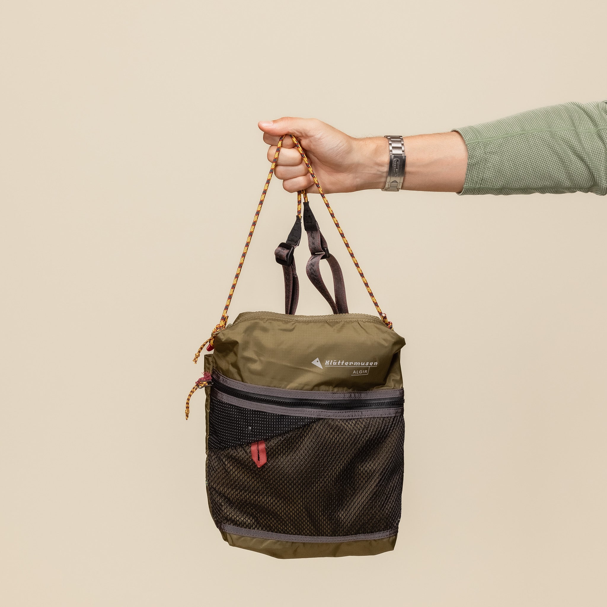 Klättermusen - Algir Multislots Bag - Olive