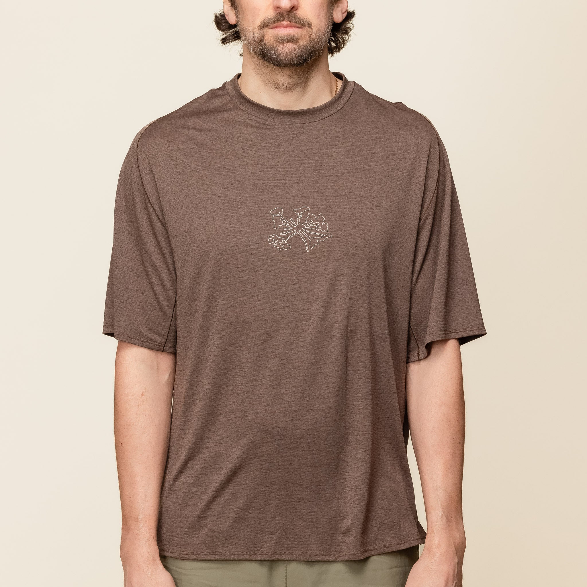 Portal - Lateral Peak S/S T-Shirt - Slate Black (Brown)