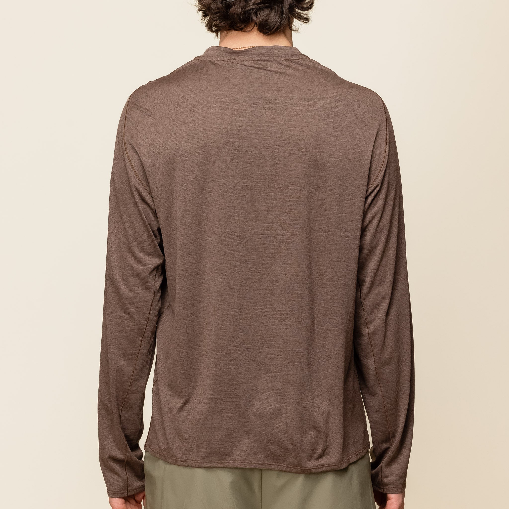 Portal - Lateral Peak L/S T-Shirt - Slate Black (Brown)