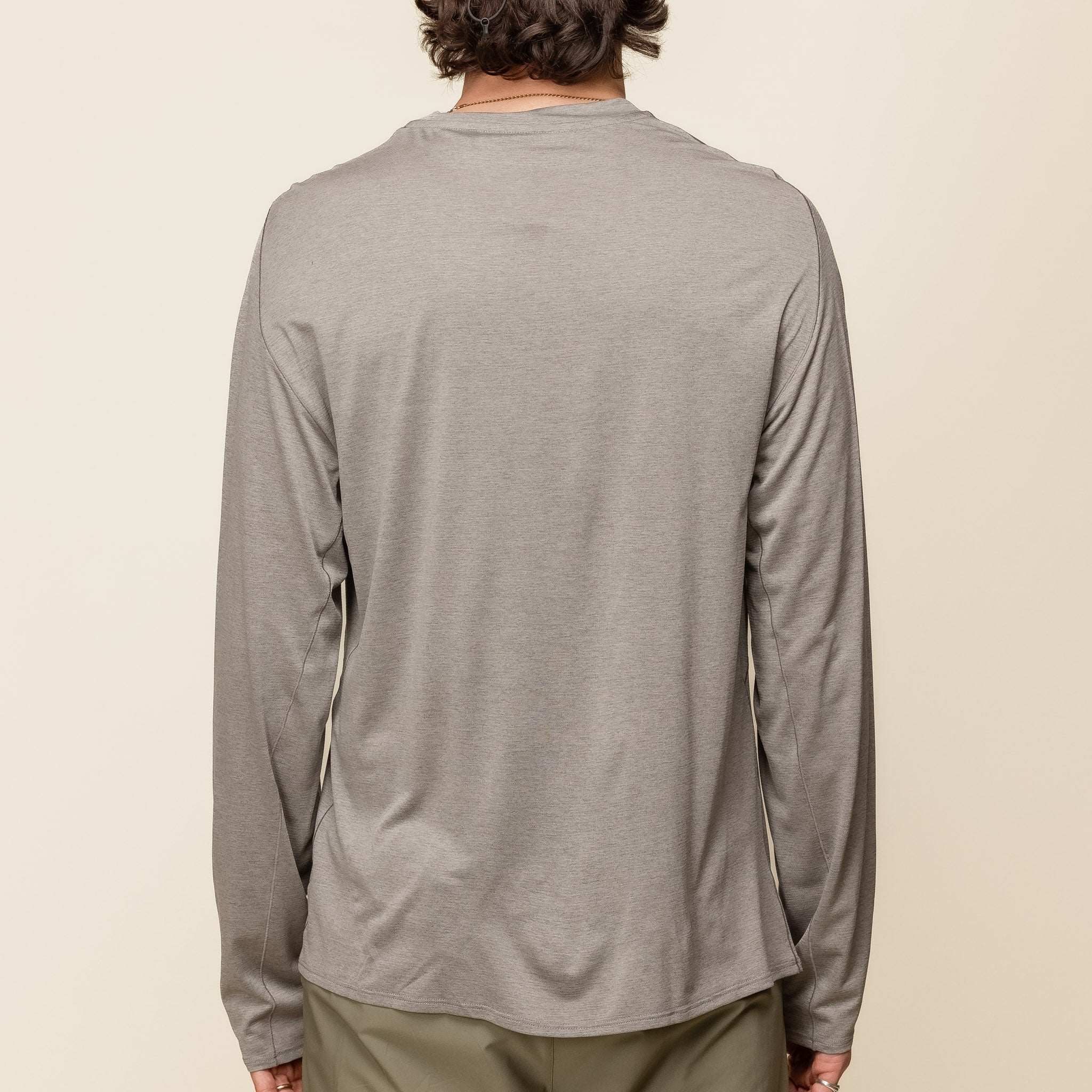 Portal - Lateral Peak L/S T-Shirt - Silent Storm (Grey)