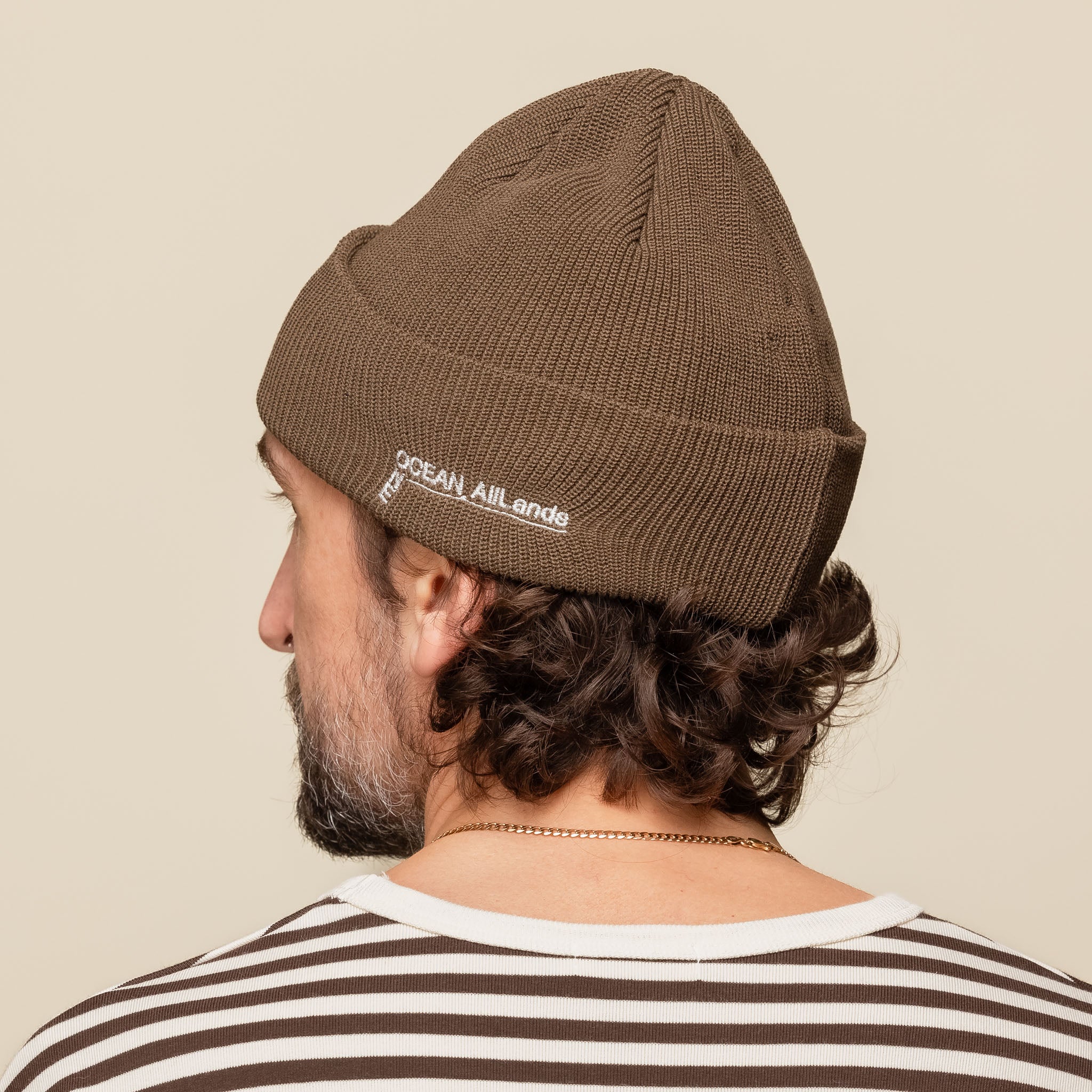 Nanamica - OOAL Knit Cap - Dark Brown S24FP034E