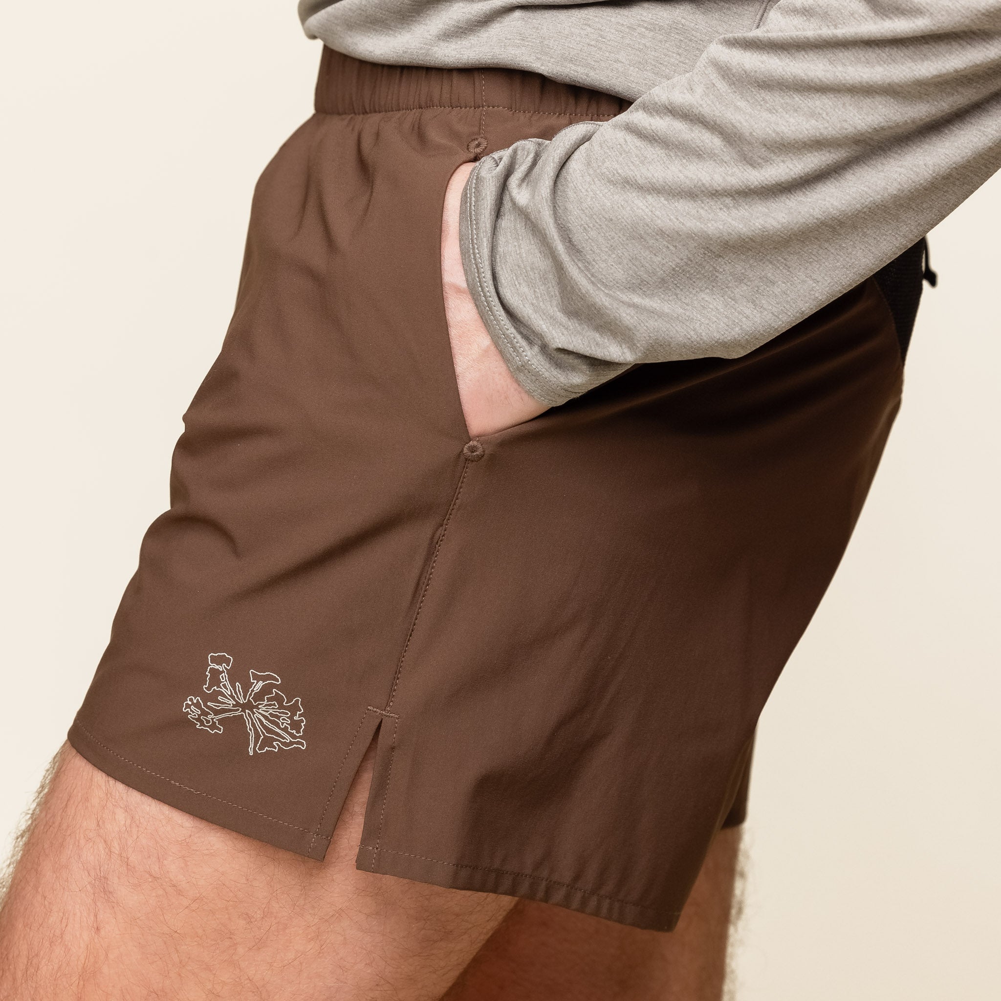 Portal - Marka Shorts - Slate Black (Brown)