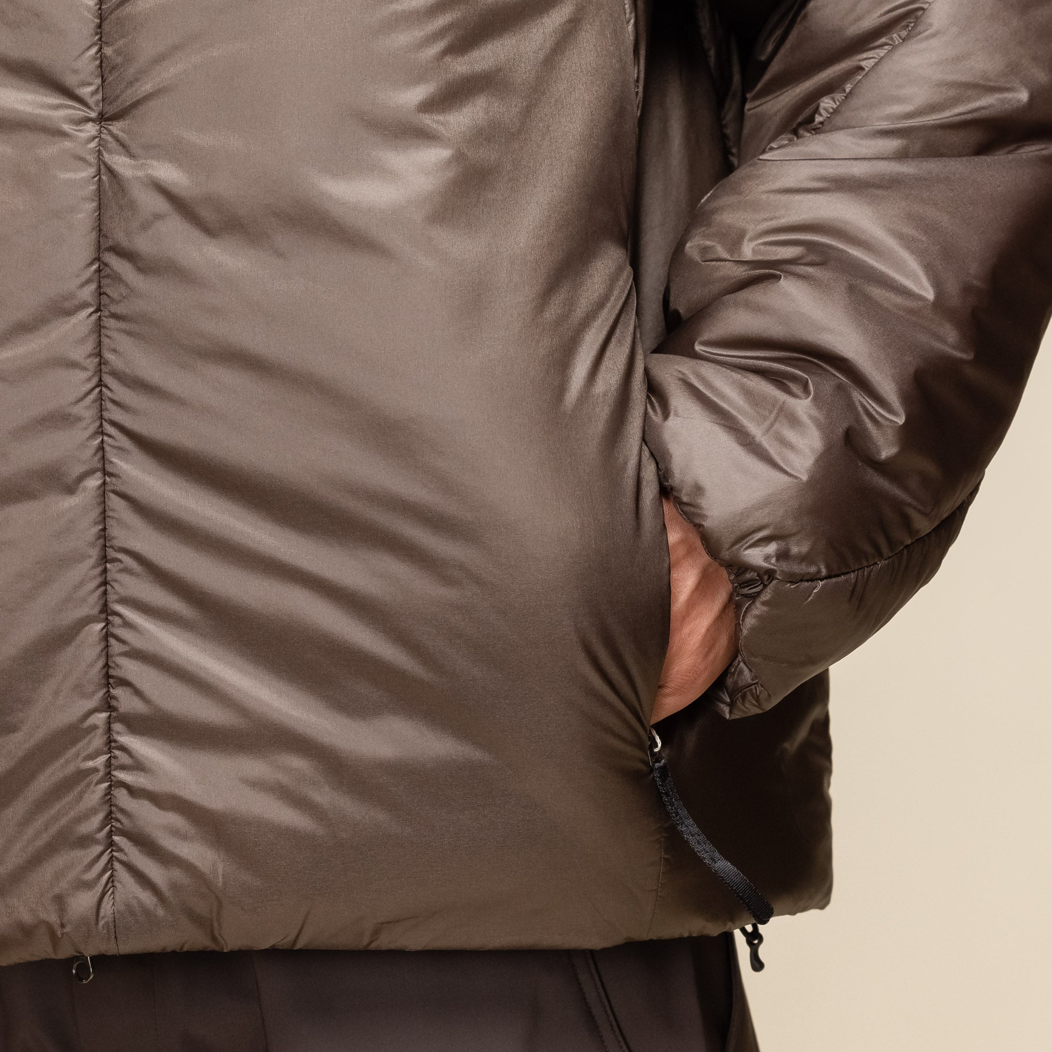 Goldwin 0 - Cloud Helicoid Parka Jacket - Jet Brown GZ24302