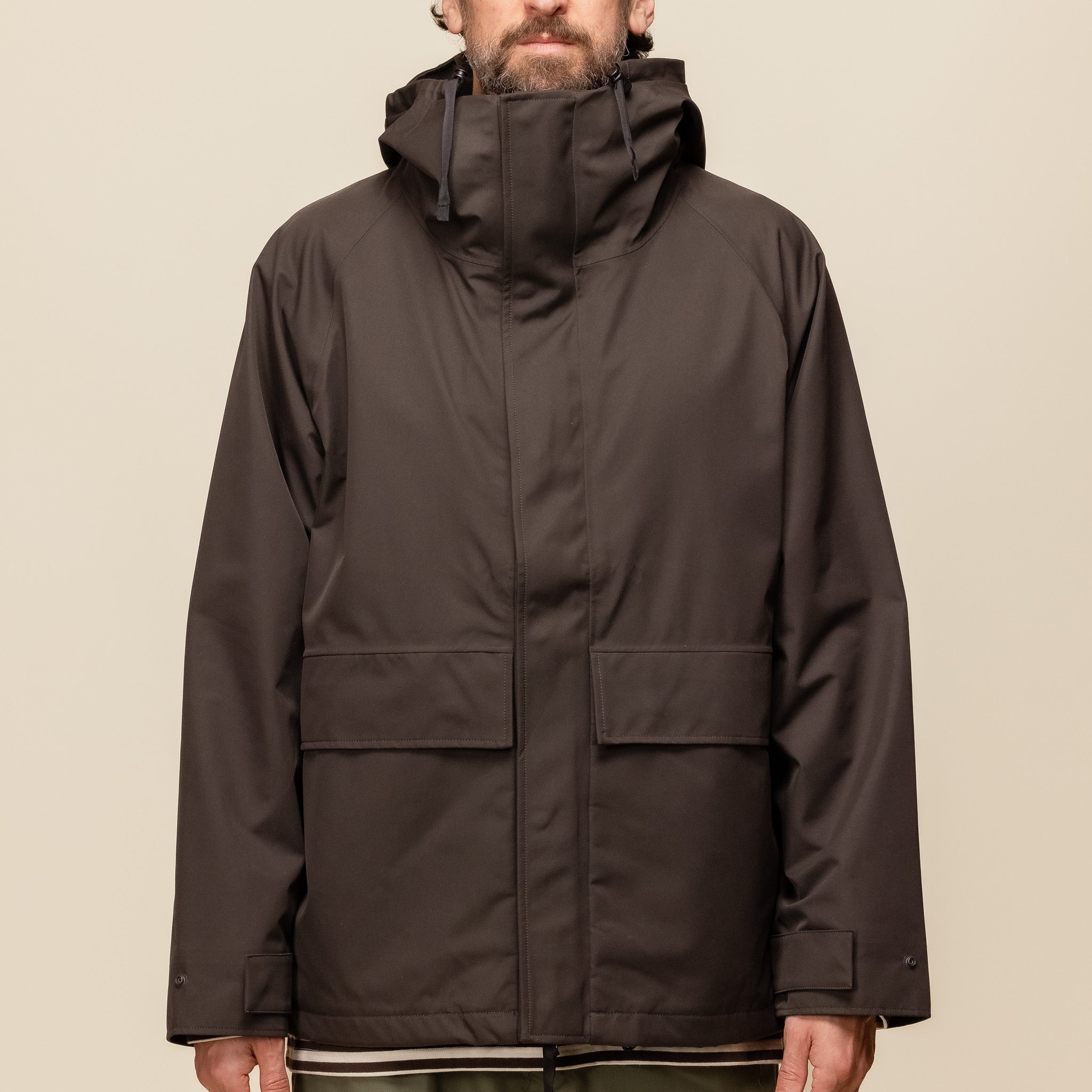 Nanamica - Gore-Tex 2L Cruiser Jacket - Charcoal SUAF366E