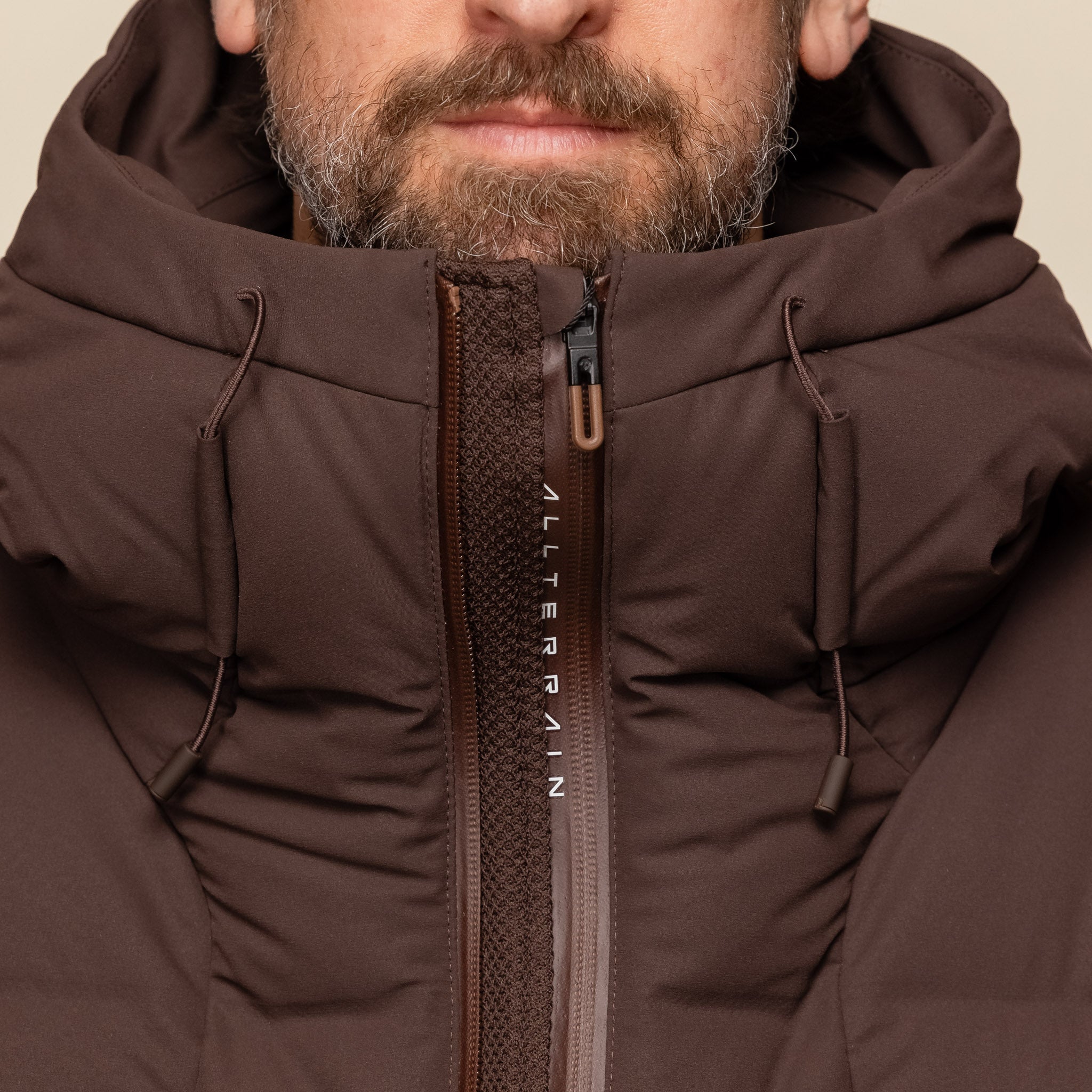 Descente Allterrain - Mizusawa Down Mountaineer Jacket - Brown DAMYGK30U