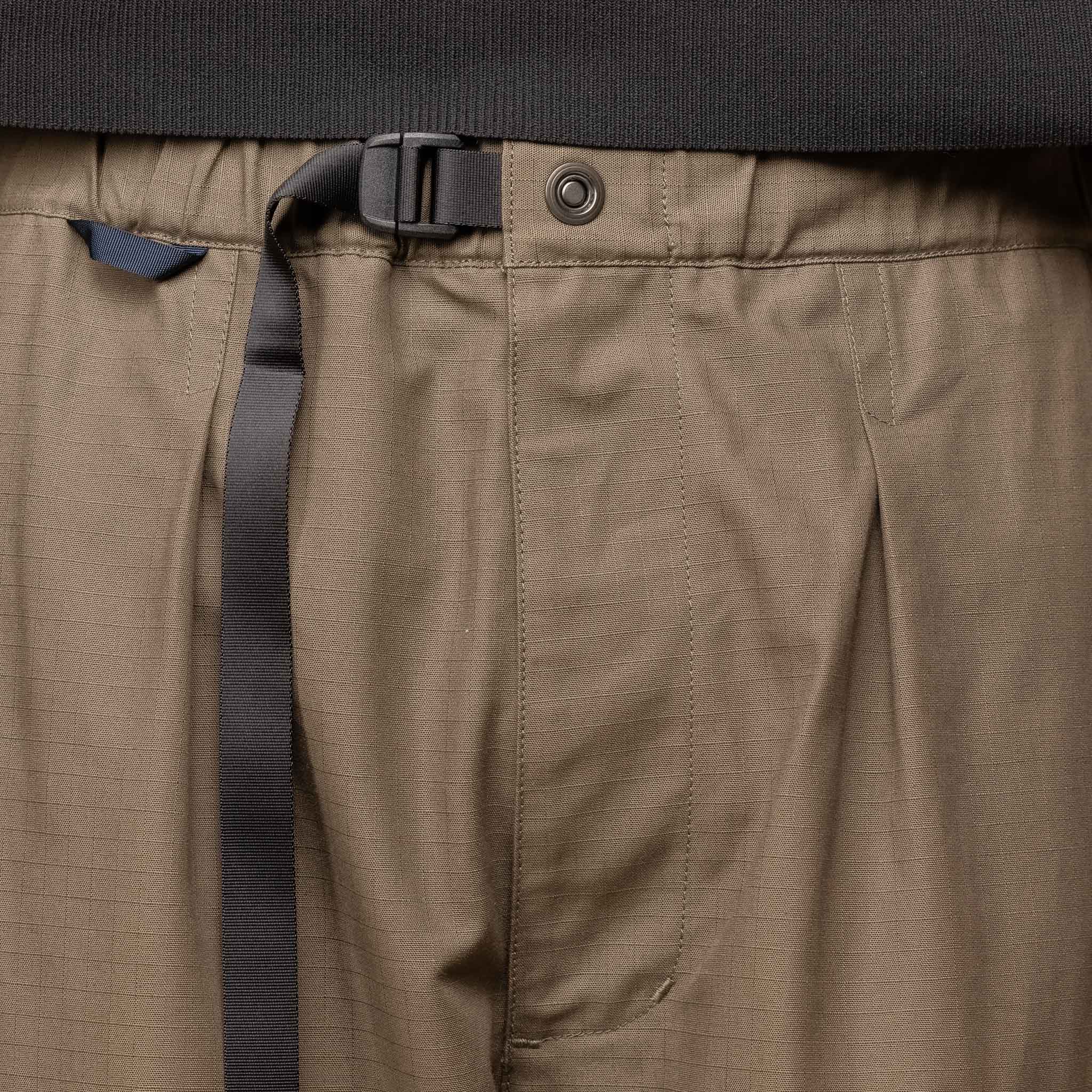 Poliquant - Changing Length Cargo Wide Pants - Khaki