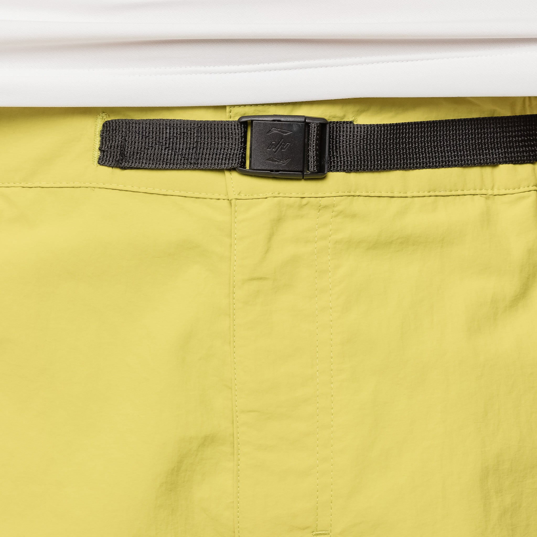 NINEpointNINE x LI-NING - Tiles Sport Shorts - Yellow "Li-ning x ninepointnine" "ninepointnine stockists"