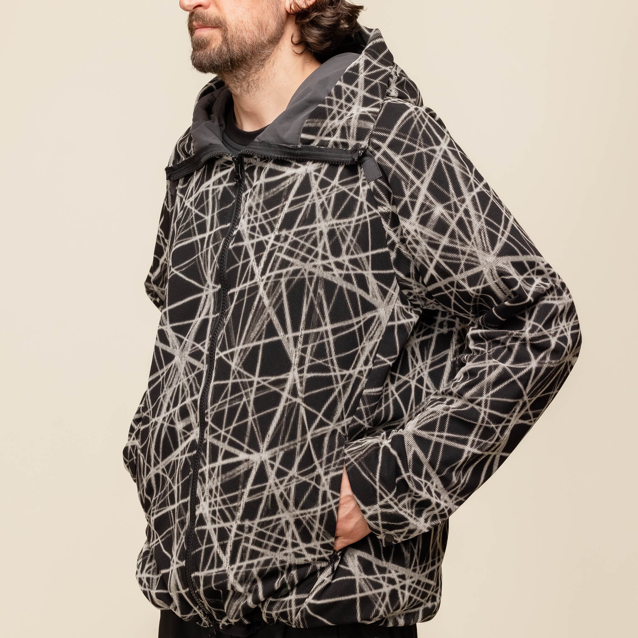 CCP - JK-CB101 Big Hood Jacket - Black