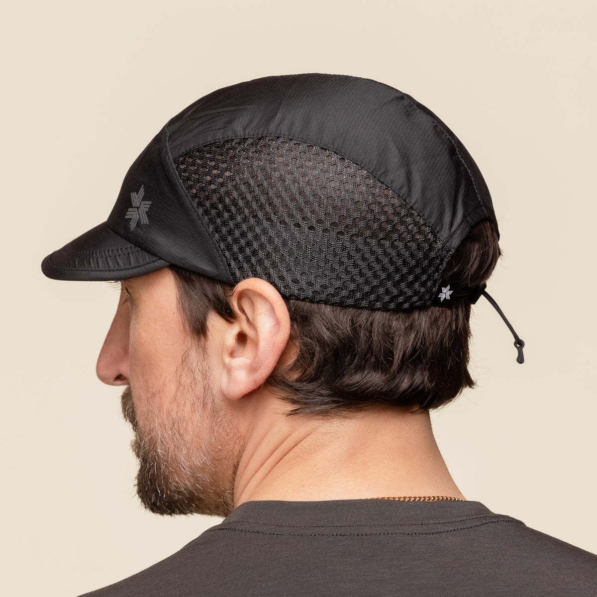Goldwin - Compact Run Mesh Cap - Black | T.T.O.O
