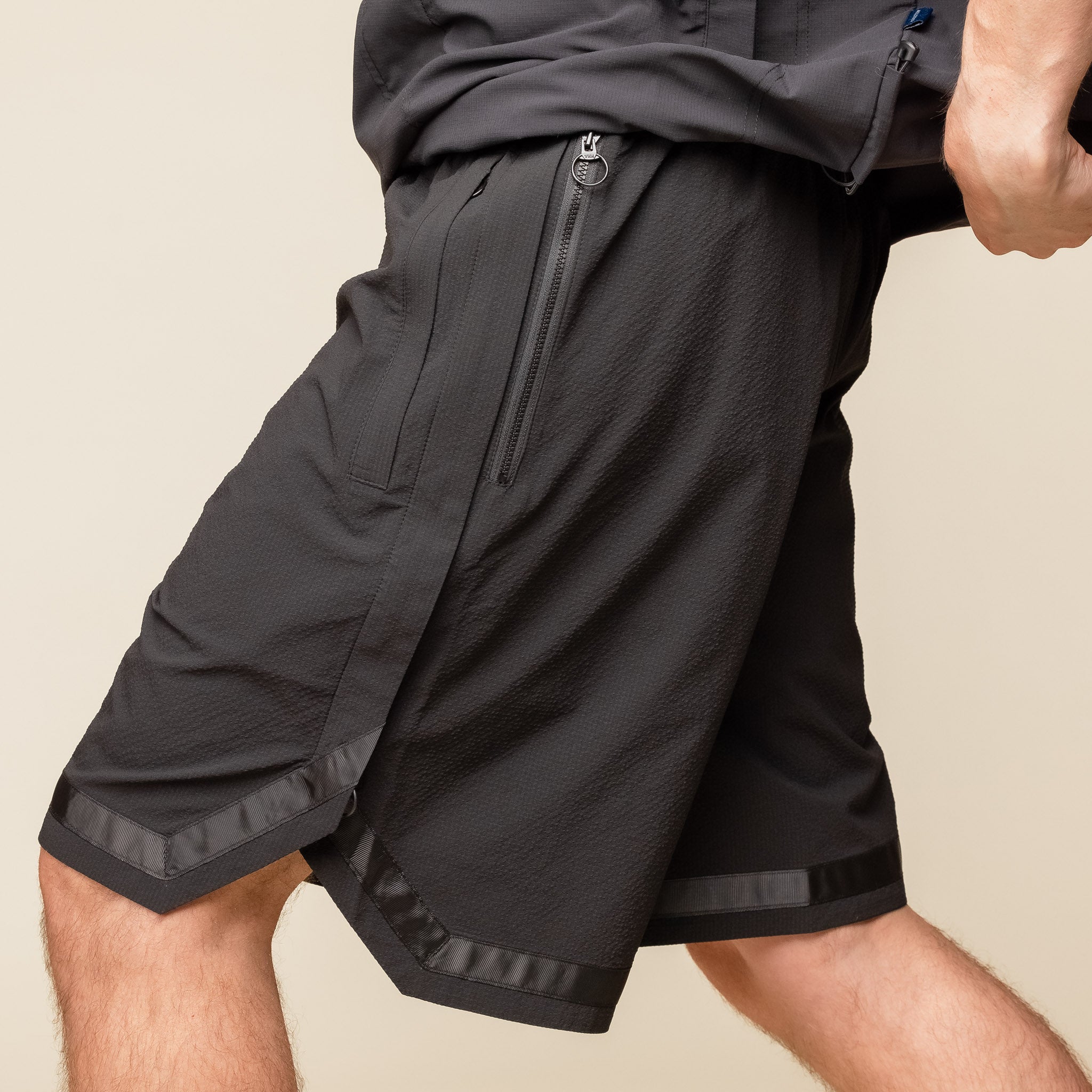 OqLiq - Tearaway Shorts - Black "oqliq Taiwan" "oqliq clothing" "oqliq stockist"