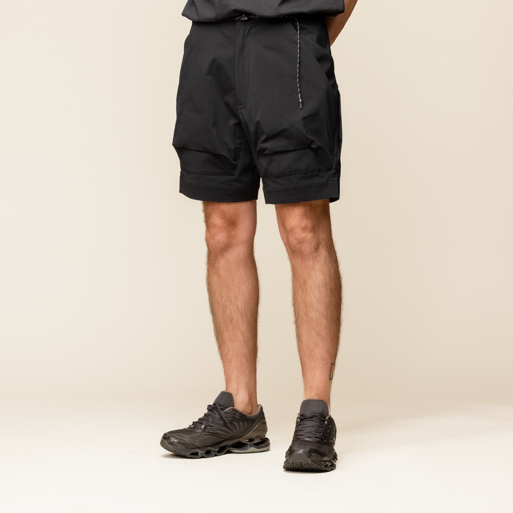 CCP - PS-CB101 HK06 Trail Shorts - Black "ccp stockists uk" "ccp Japan clothing" "ccp Japan"