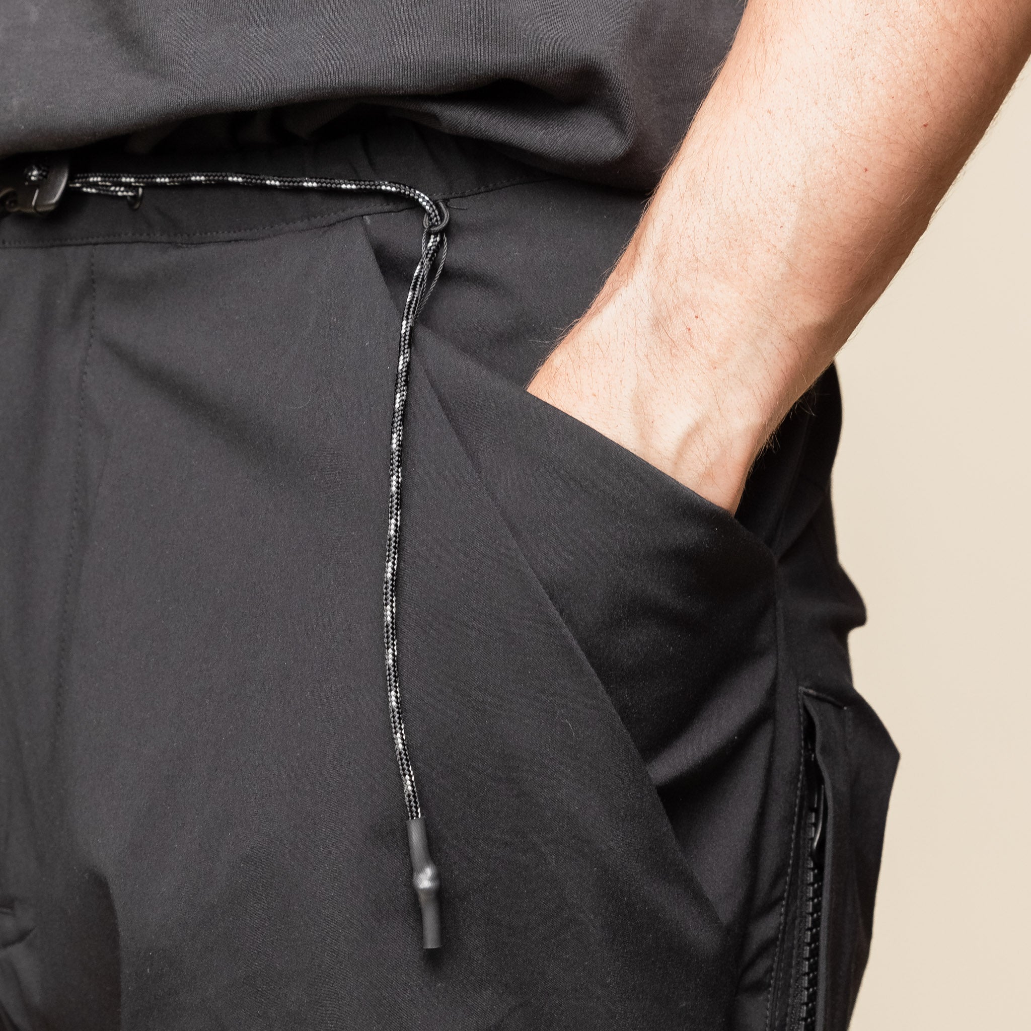 CCP - PS-CB101 HK06 Trail Shorts - Black "ccp stockists uk" "ccp Japan clothing" "ccp Japan"