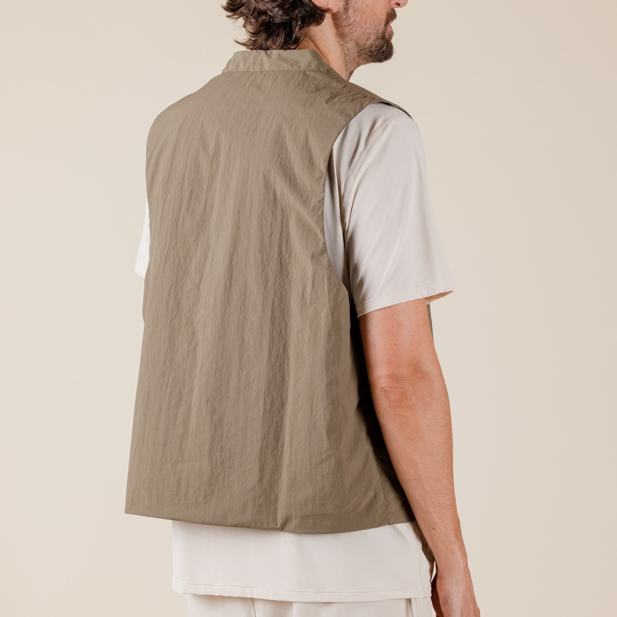 DV0057-A_Vetiver_S District Vision - Ultralight Recycled Primaloft® Vest - Vetiver "district vision" "district vision stockists" 