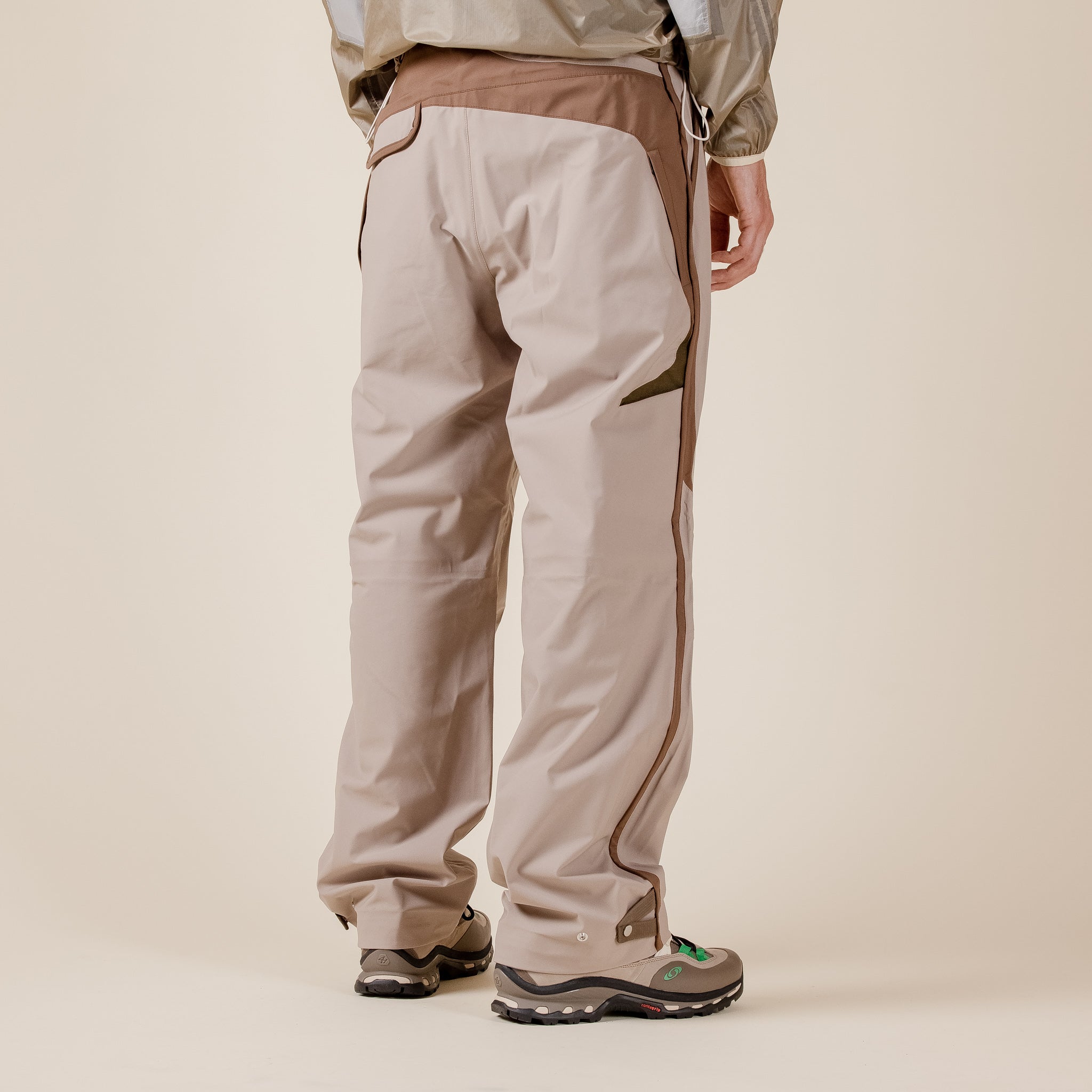 J EONGL I - Uniform Hardshell Pants - Beige "J EONGL I stockists" "J EONGL I"