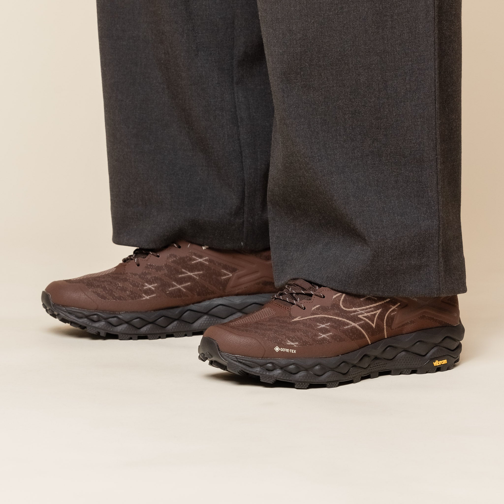 Mizuno - Wave Mujin LS Gore-Tex - Mole / Chicory Coffee / Tortoise S