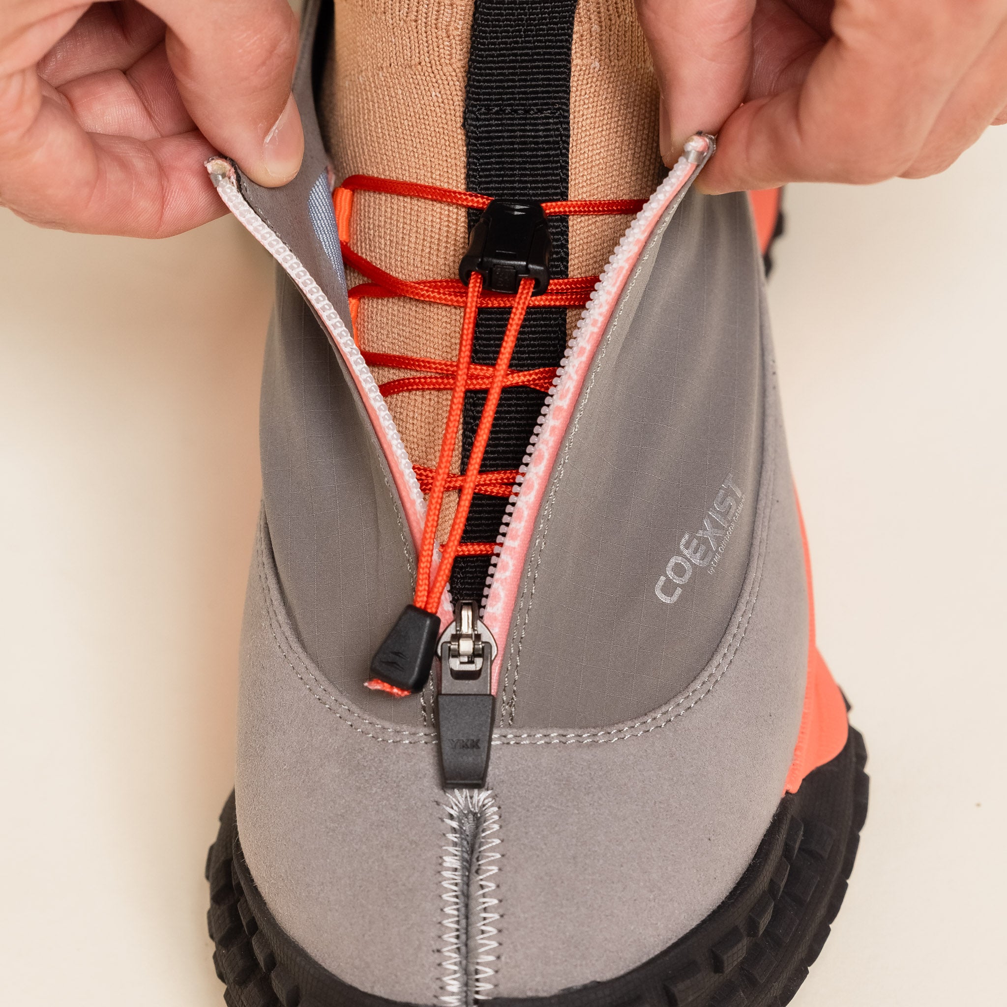 CMF Comfy Outdoor Garment - Approach Trainers 03 - Wolf Grey / Pink