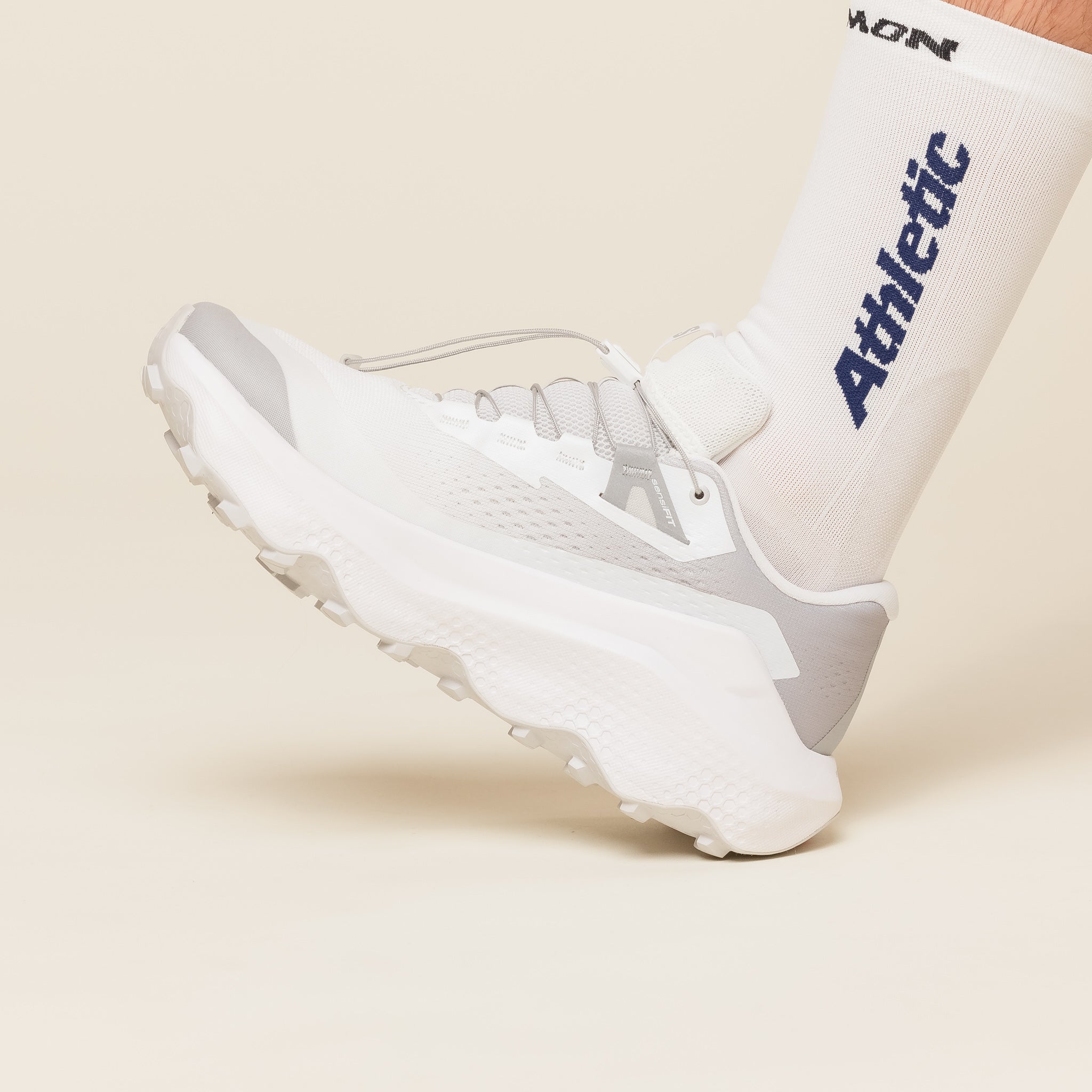 Salomon x Mental Athletic - Ultra Glide 3 Mental Athletic - White / White / Lunar Rock