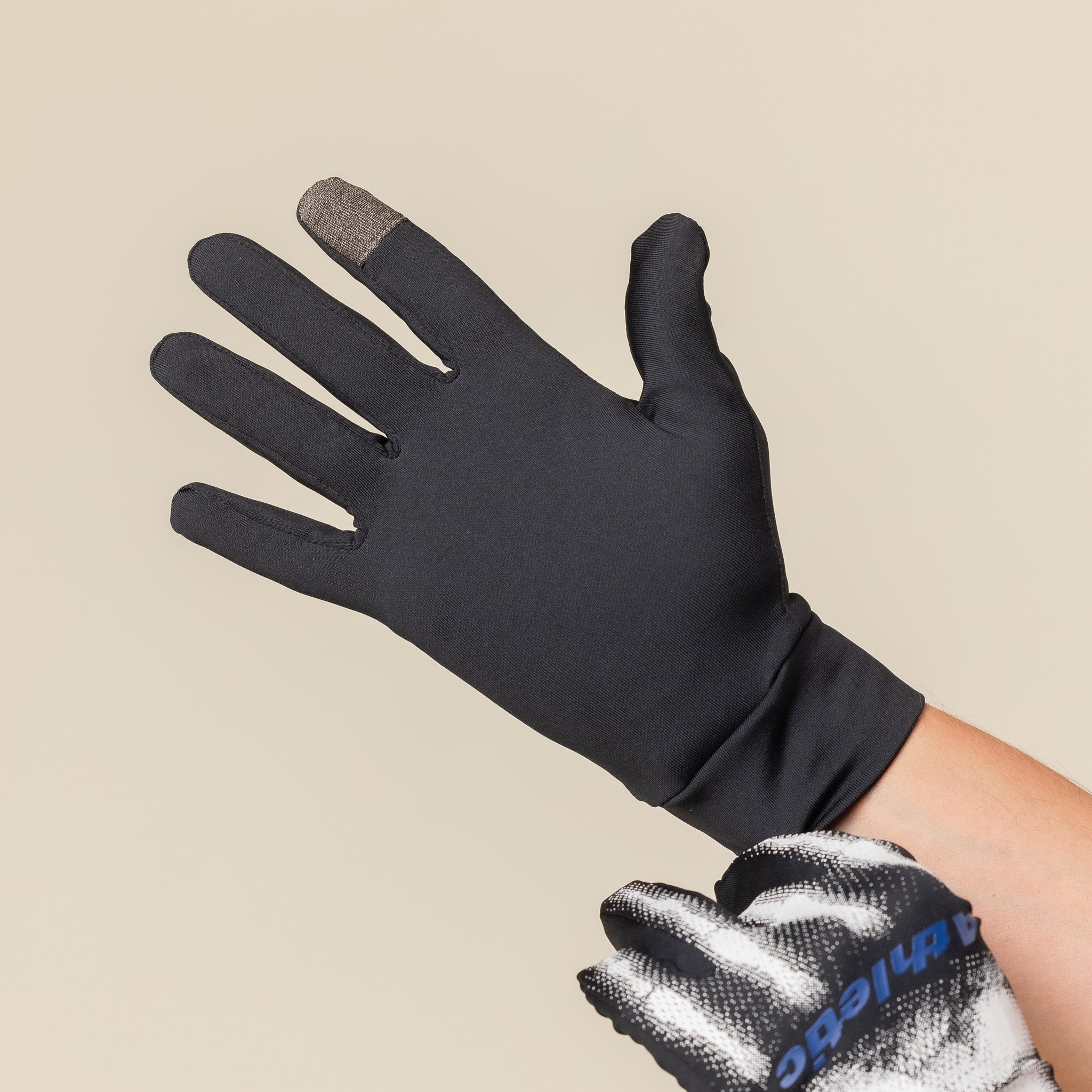 Salomon x Mental Athletic - Mental Athletic Run Gloves - Deep Black