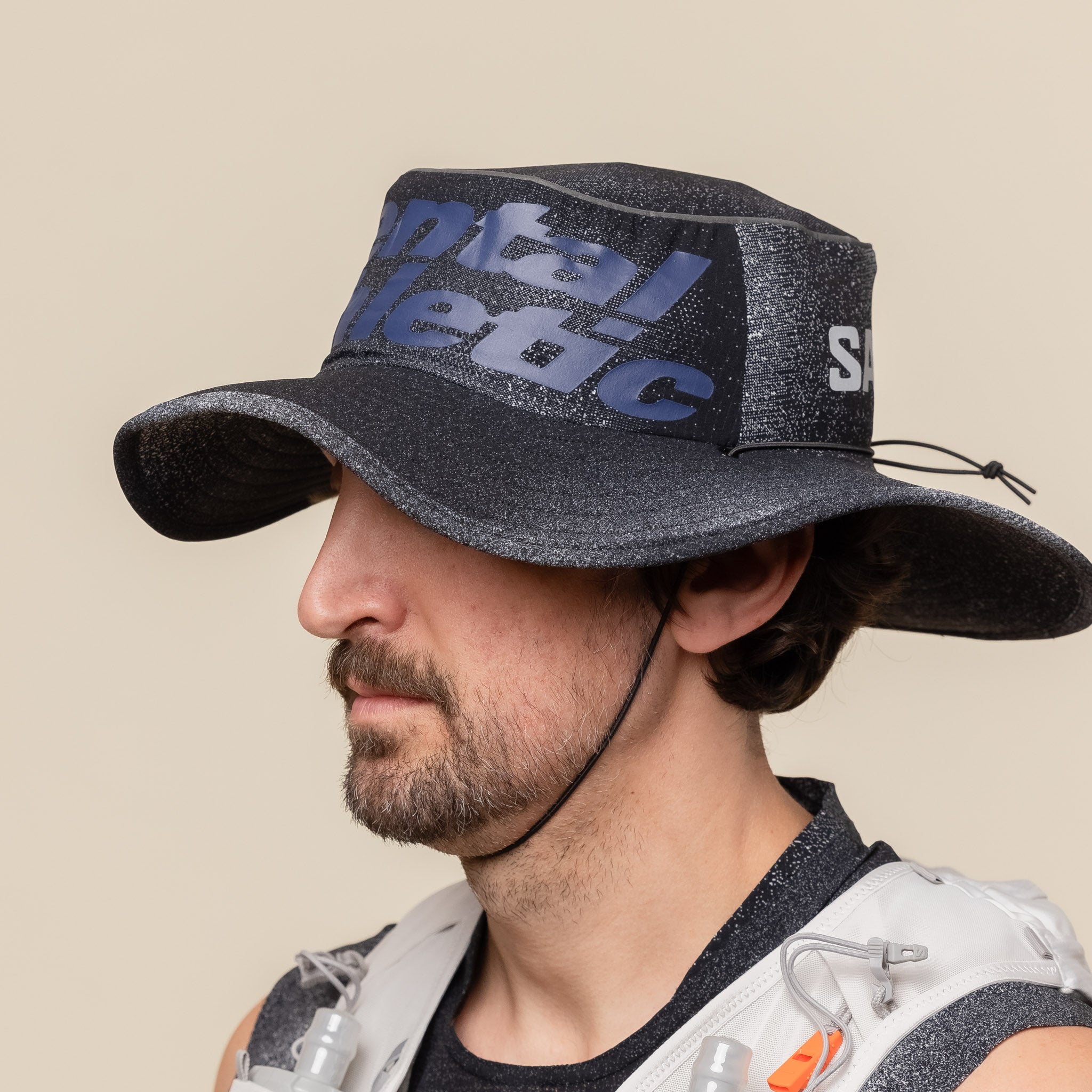 Salomon x Mental Athletic - Mental Athletic Bob Hat - Deep Black / AO