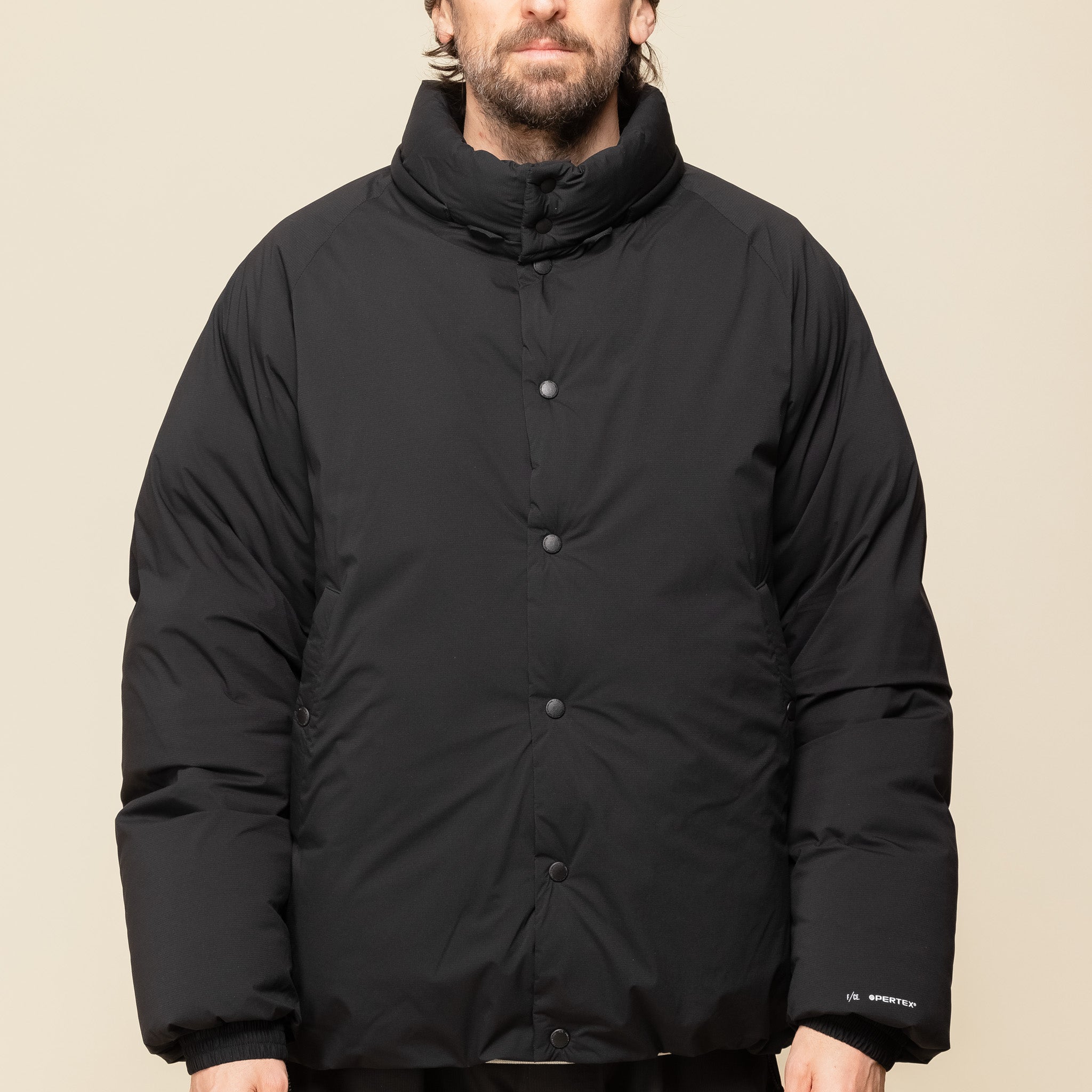 F/CE - Pertex Waterproof Down Jacket - Black "f/ce stockists" "f/ce sale" "f/ce jackets" "f/ce nanga"