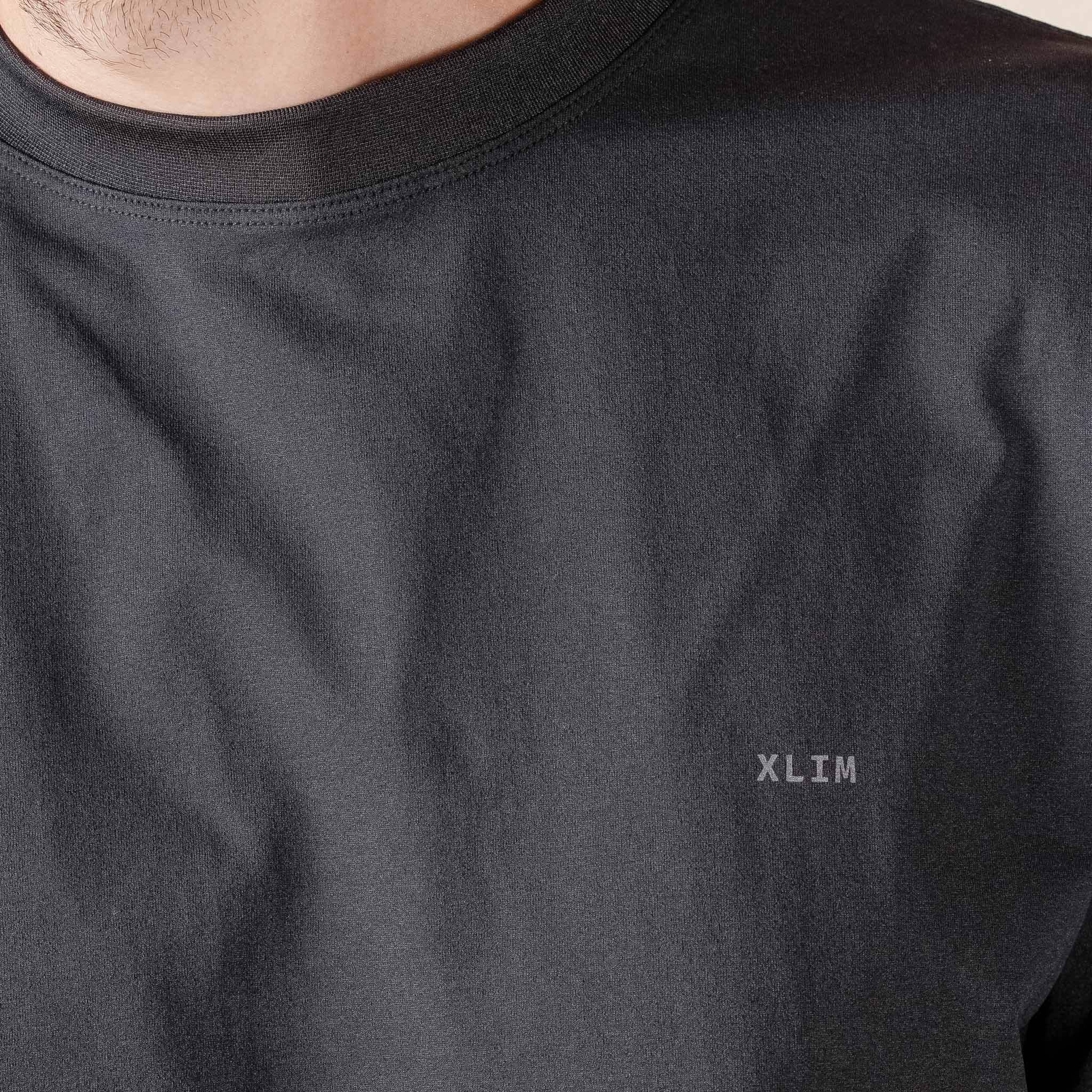 XLIM - EP.4 01 Long Sleeve Top - Black "xlim stockists" "xlim pants" "xlim Korea" "xlim uk"