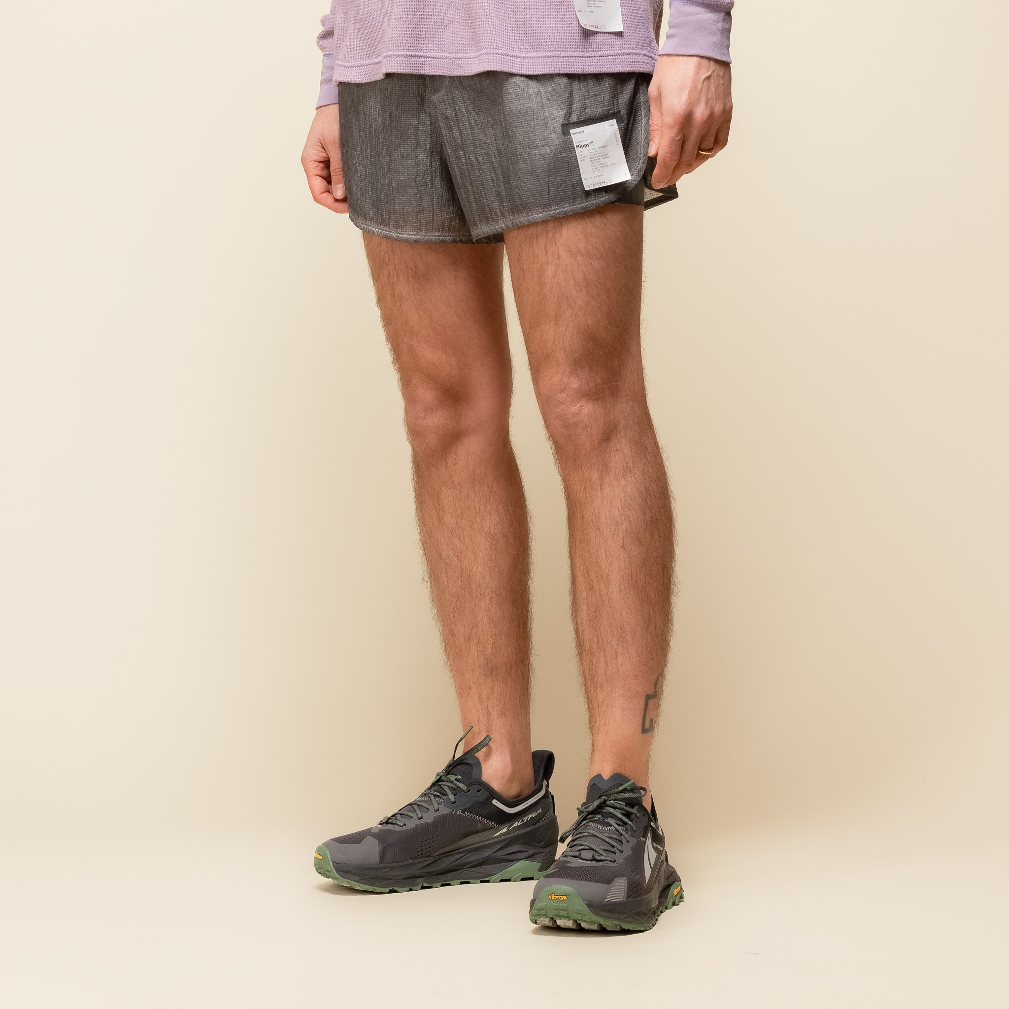 Satisfy Running - Rippy™ 3" Trail Shorts - Aged Black