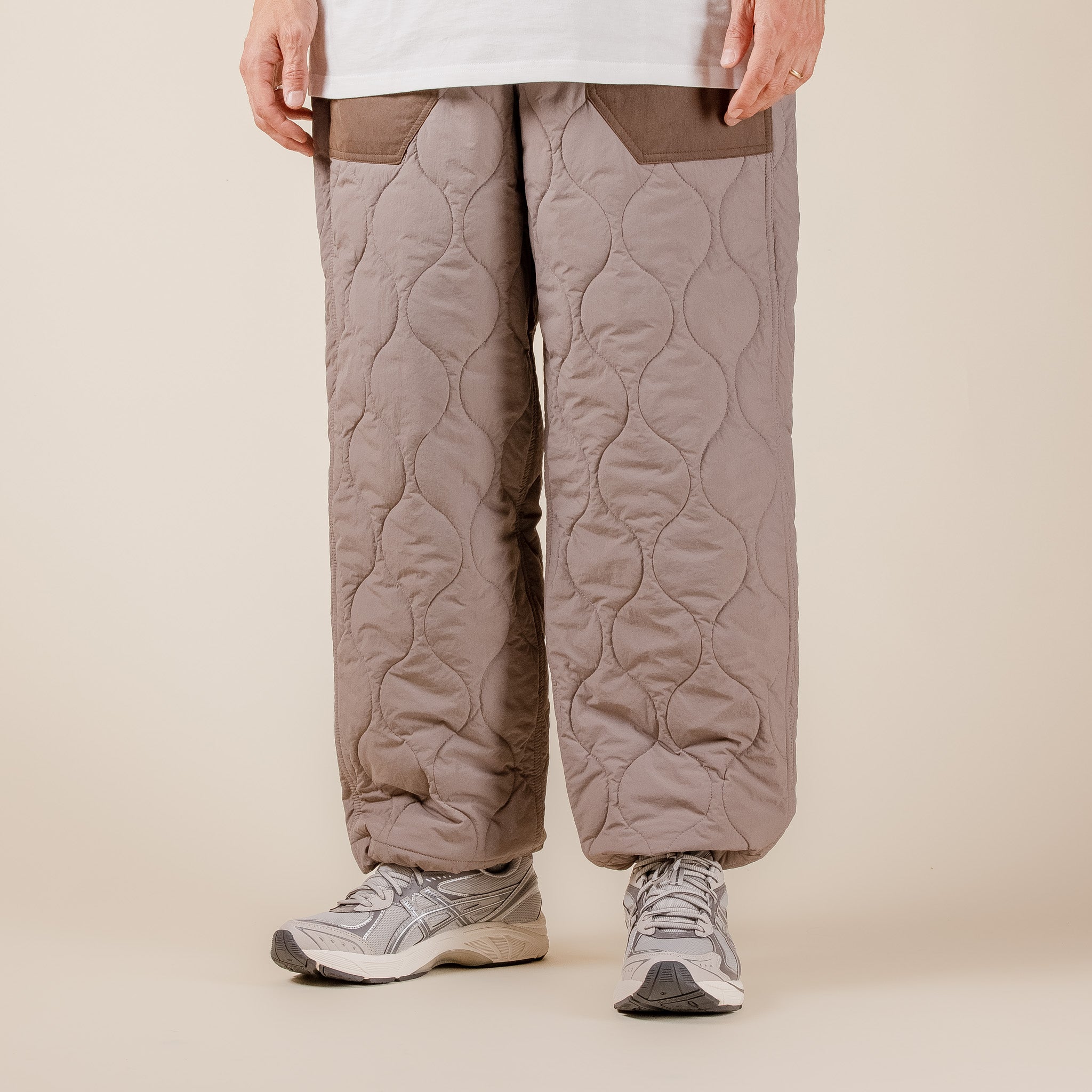 Merely Made - Quilted Windstopper Thinsulate Pants - Zambezi Brown 23FML215PT