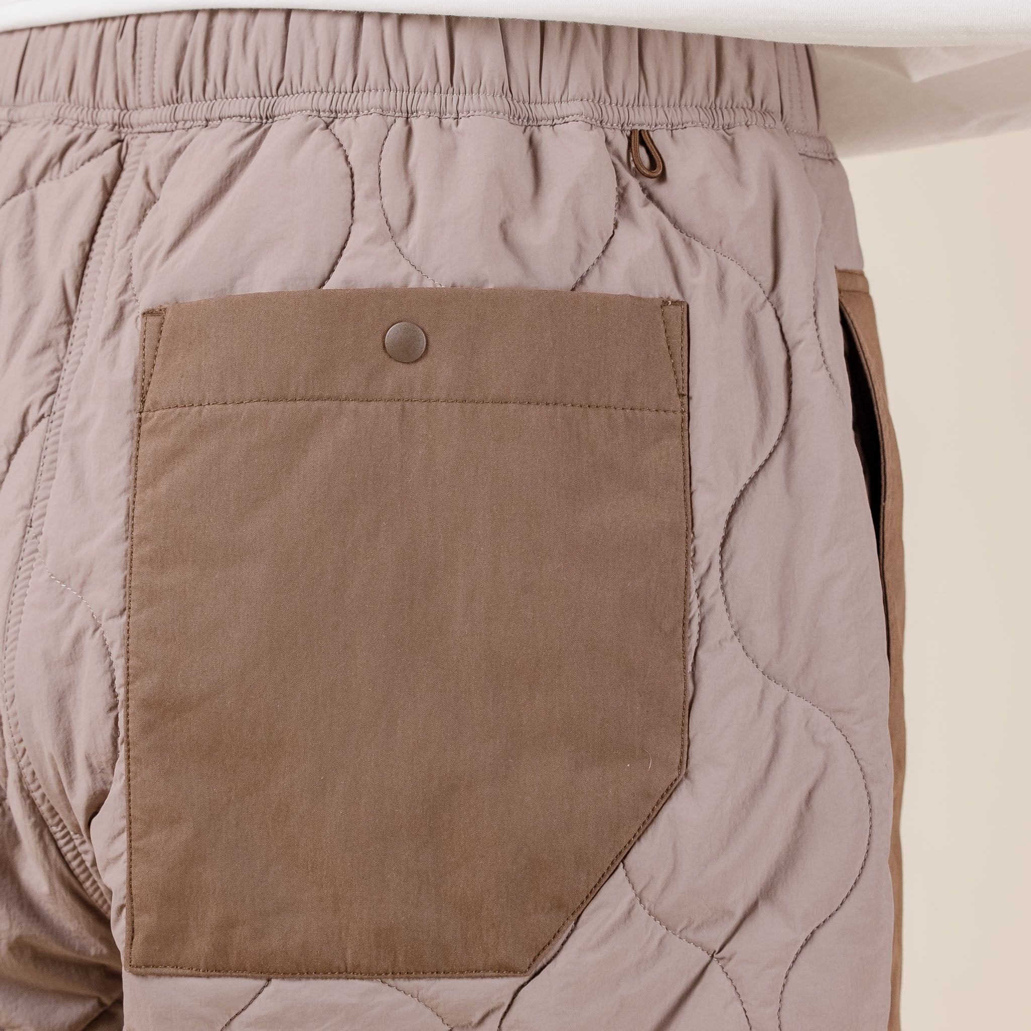 Merely Made - Quilted Windstopper Thinsulate Pants - Zambezi Brown 23FML215PT
