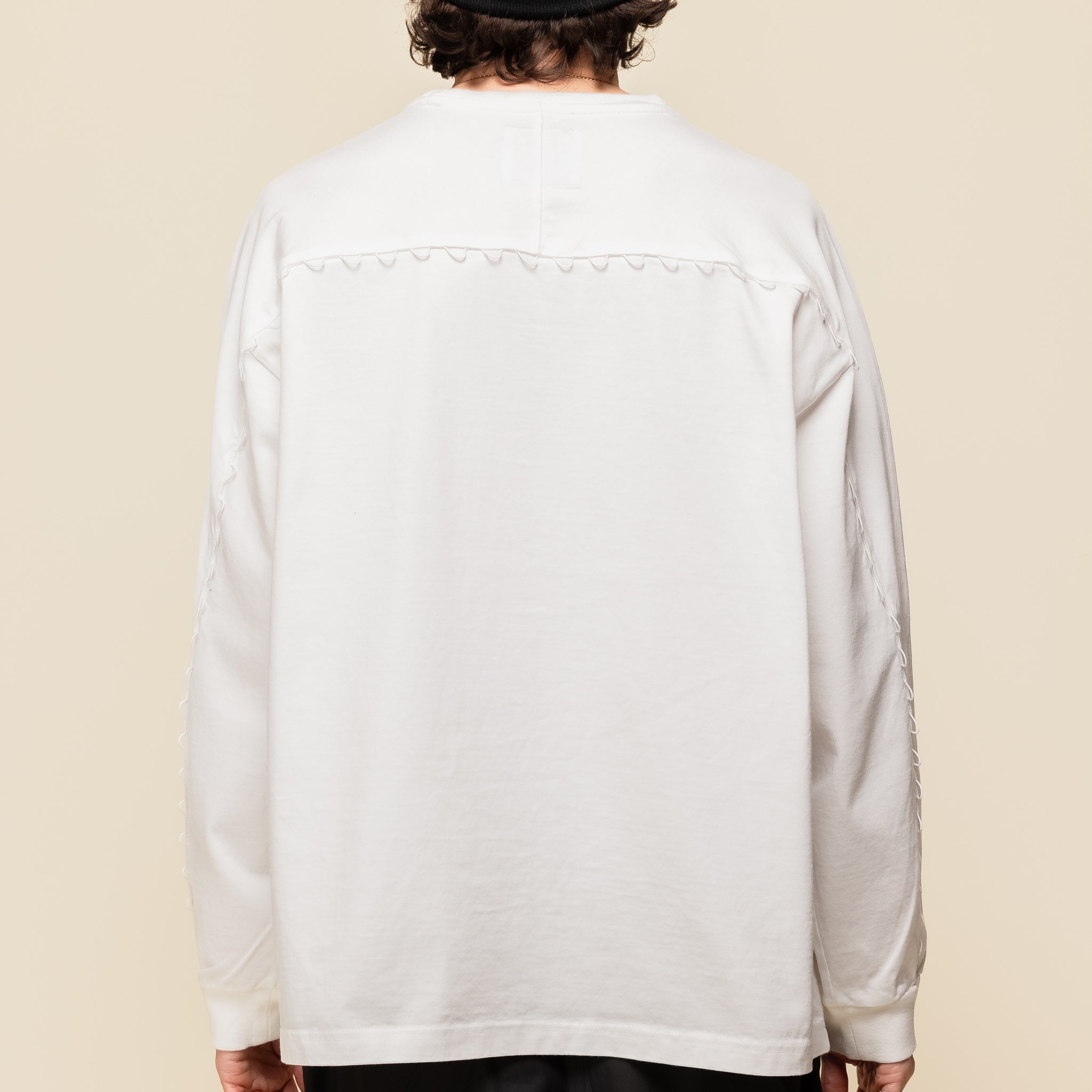 CMF Comfy Outdoor Garment - Heavy Cotton Cord L/S T-Shirt - White