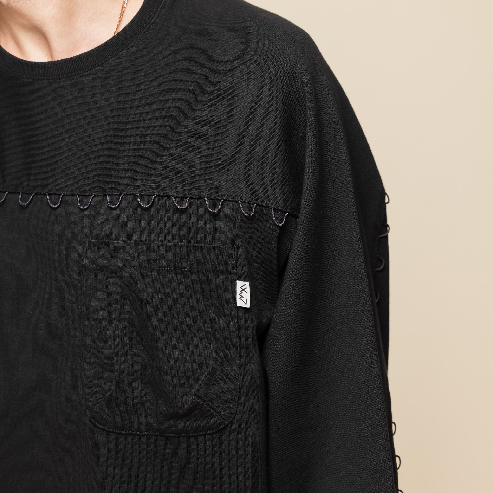 CMF Comfy Outdoor Garment - Heavy Cotton Cord L/S T-Shirt - Black