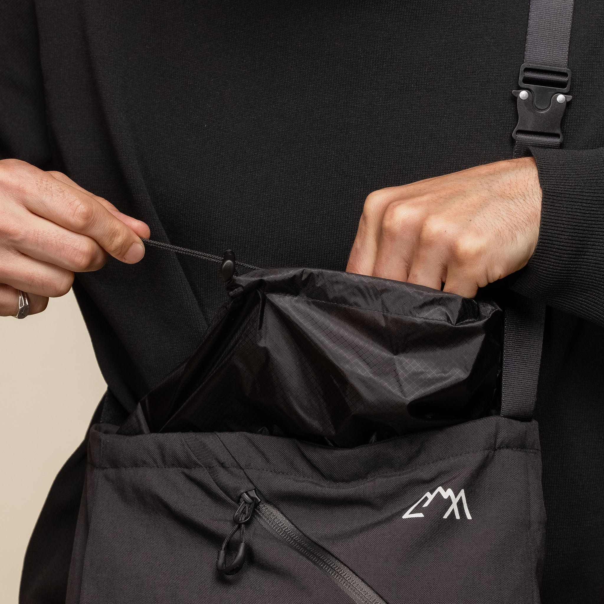 CMF Comfy Outdoor Garment - New Sachosh Bag Smooth Nylon - Black