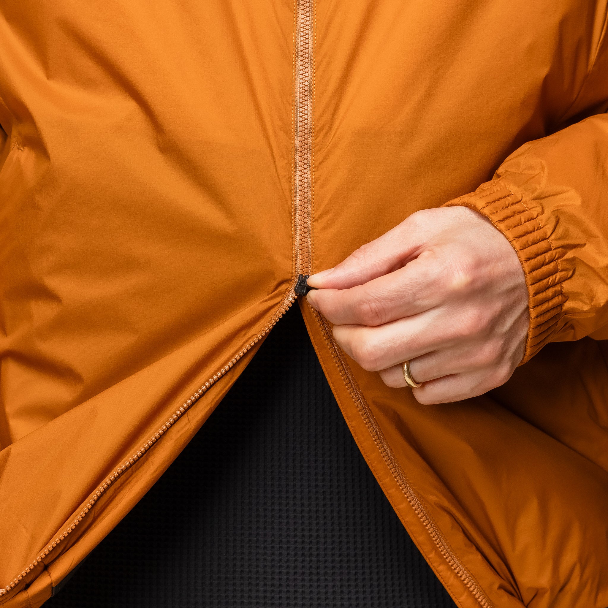 Goldwin - Pertex Quantum Padded Warm Jacket - Amber "goldwin stockist" "goldwin jacket"